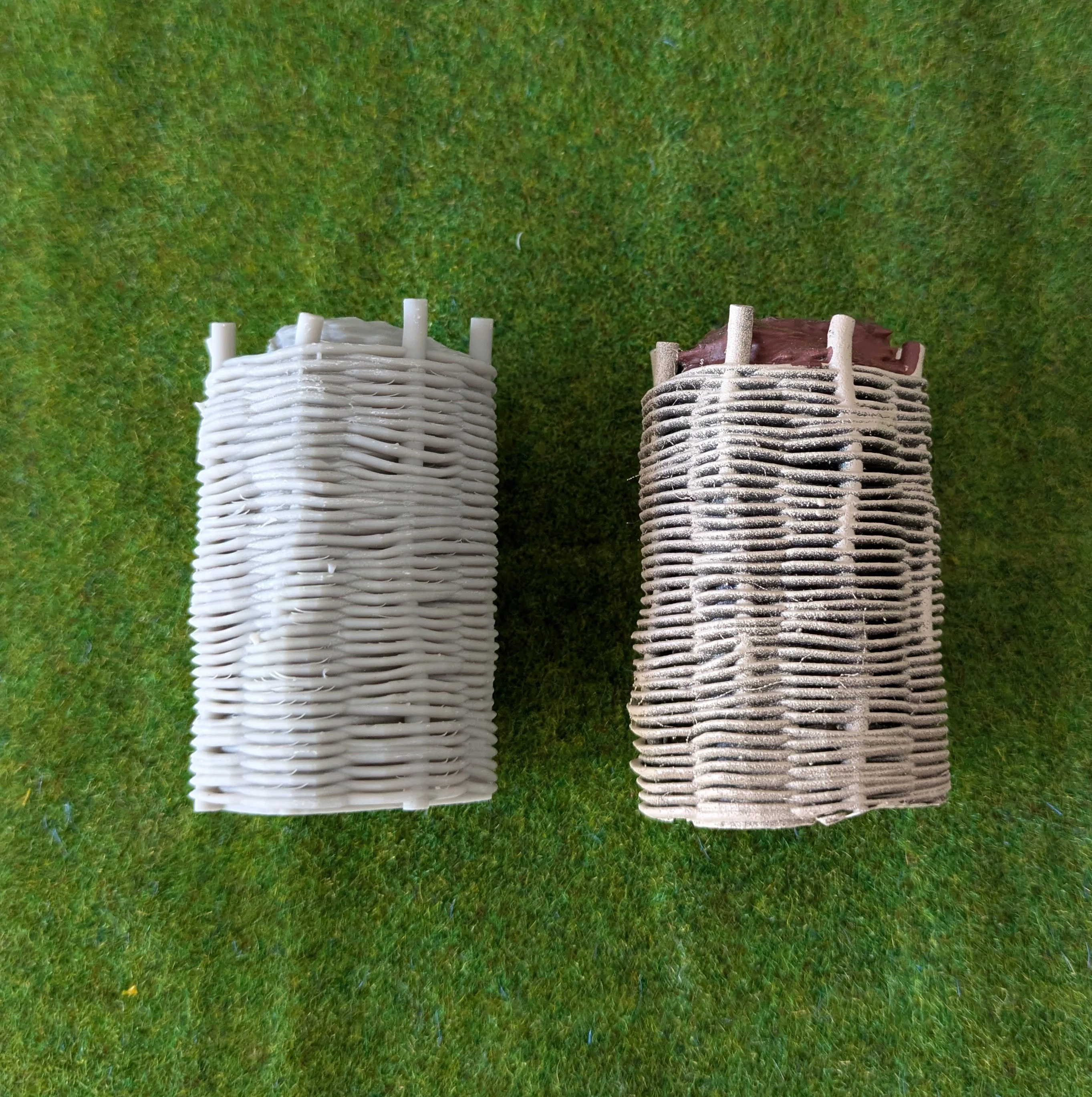 Custom Playmobil ACW 3D - 1 grande redoute - fortification - rempart