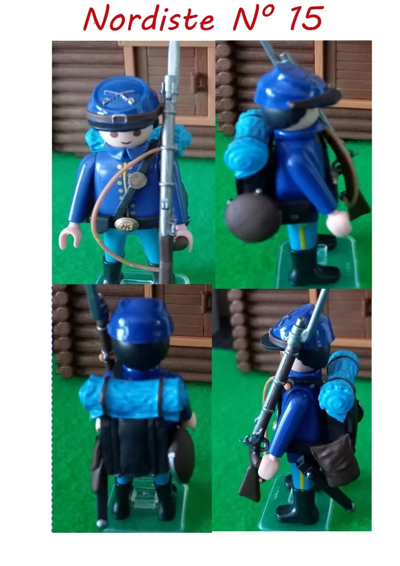 Custom Playmobil ACW en impression 3D - Lot de 5 baïonnettes