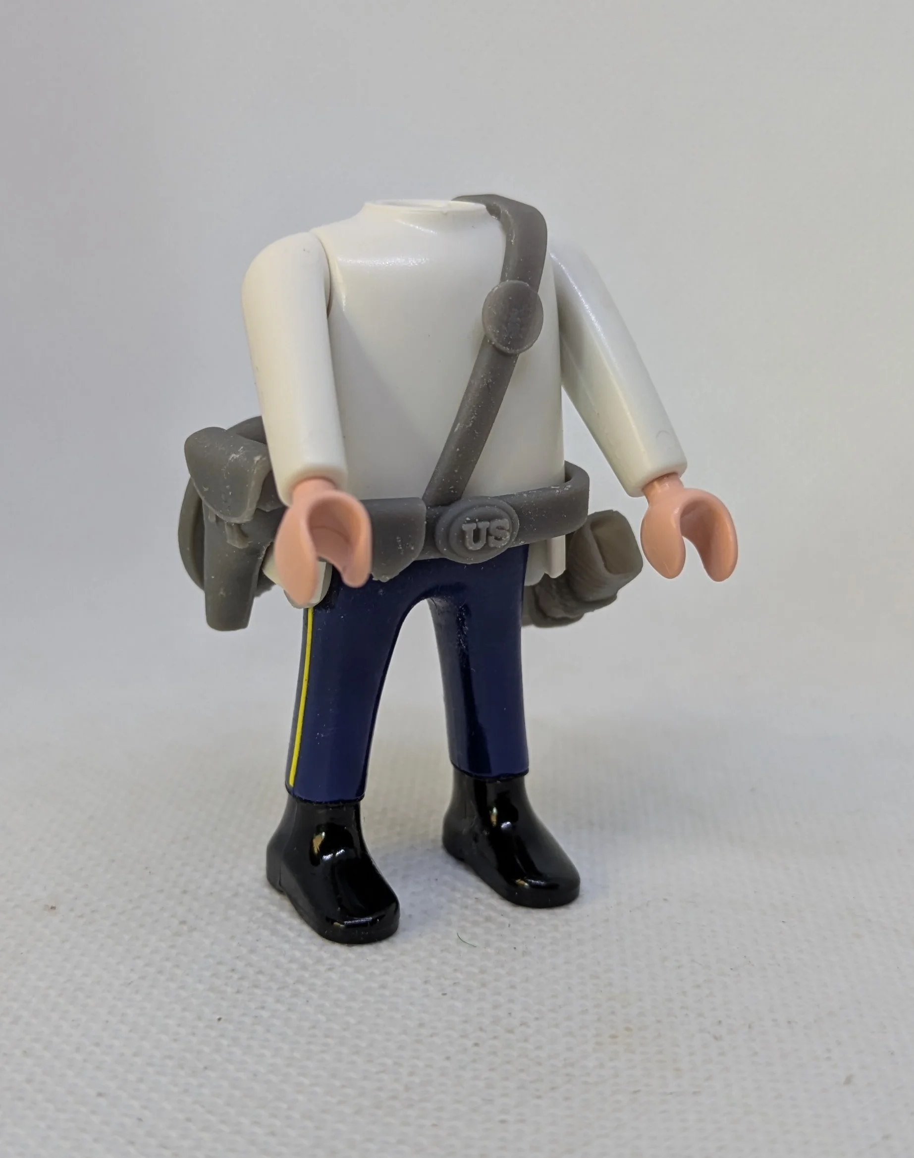 Custom Playmobil ACW en impression 3D - Nordiste soldat - harnais 11