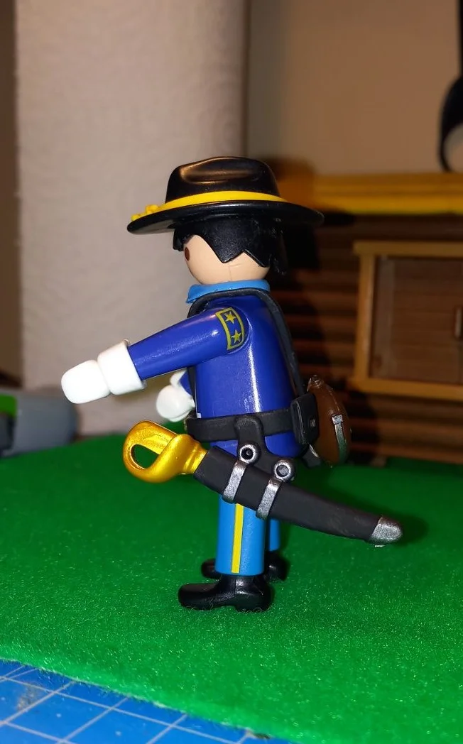 Custom Playmobil ACW en impression 3D - Nordiste soldat - harnais 11