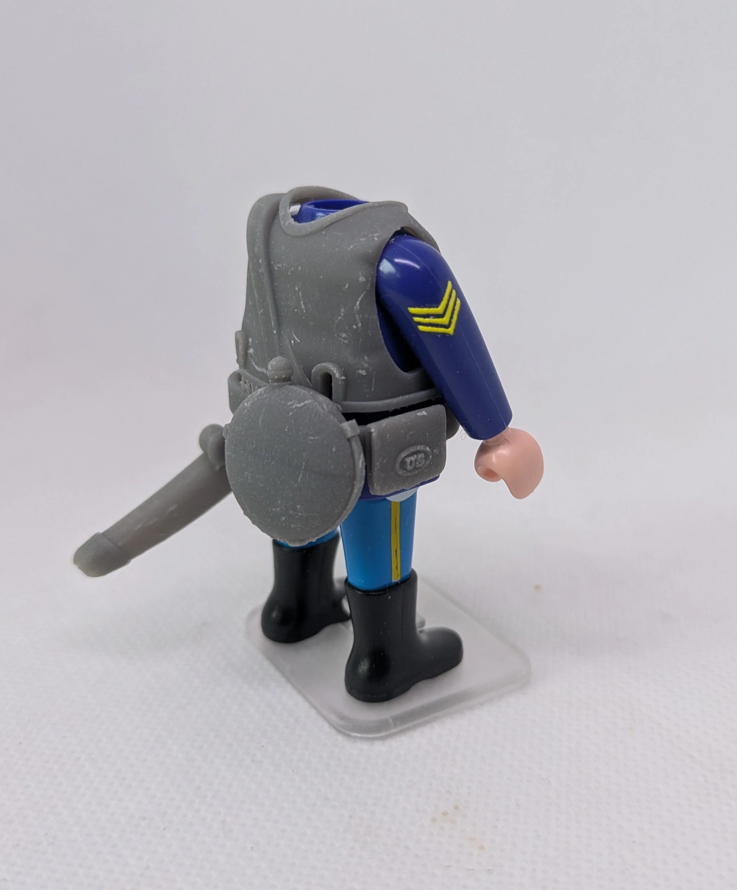 Custom Playmobil ACW en impression 3D - Nordiste soldat Zouave - harnais 31