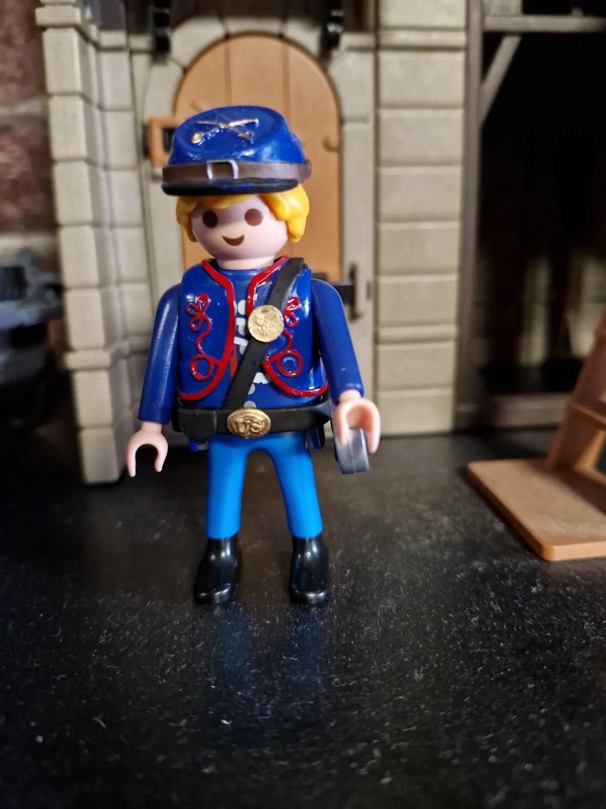 Custom Playmobil ACW en impression 3D - Nordiste soldat Zouave - harnais 31
