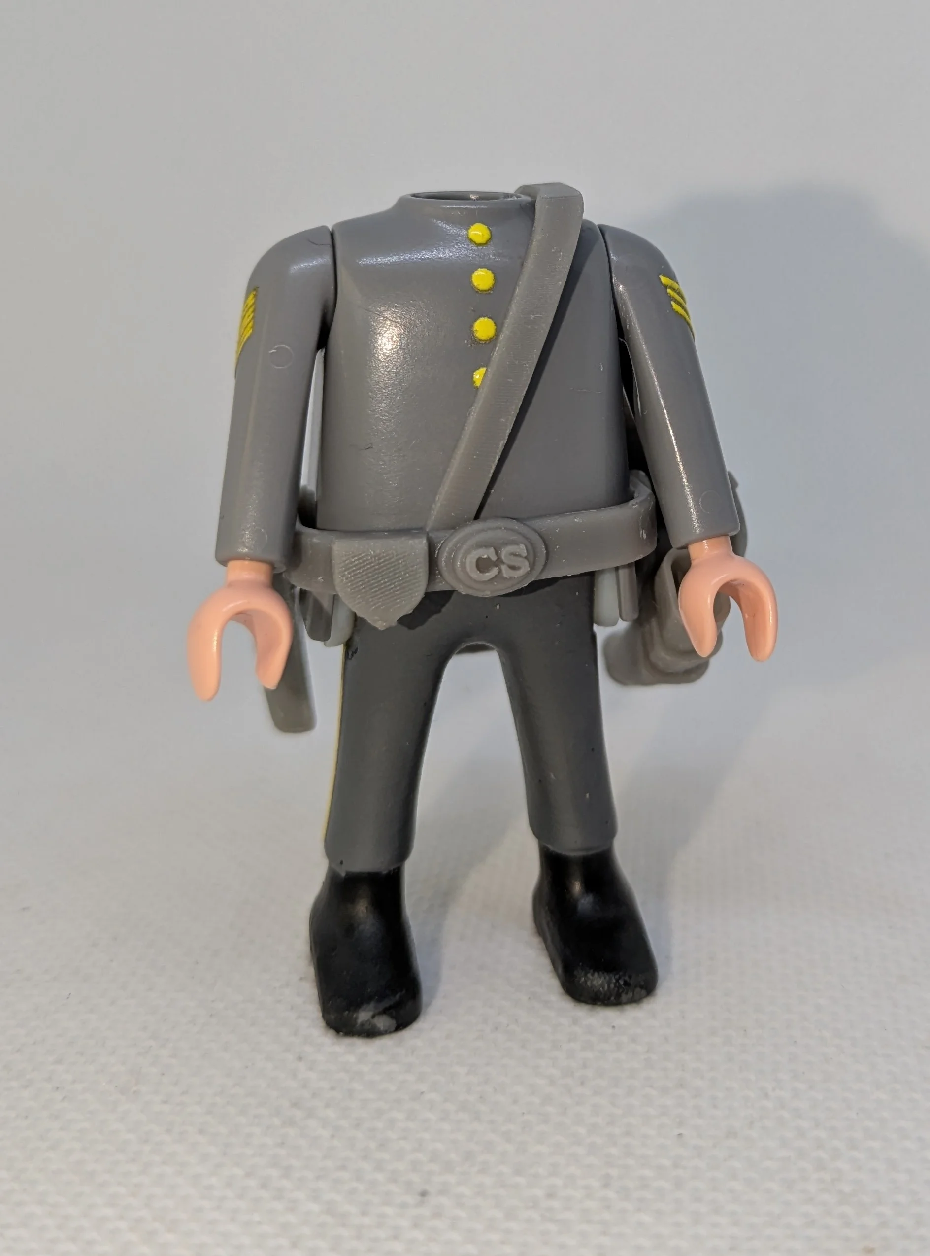 Custom Playmobil ACW en impression 3D - Sudiste soldat - harnais 21