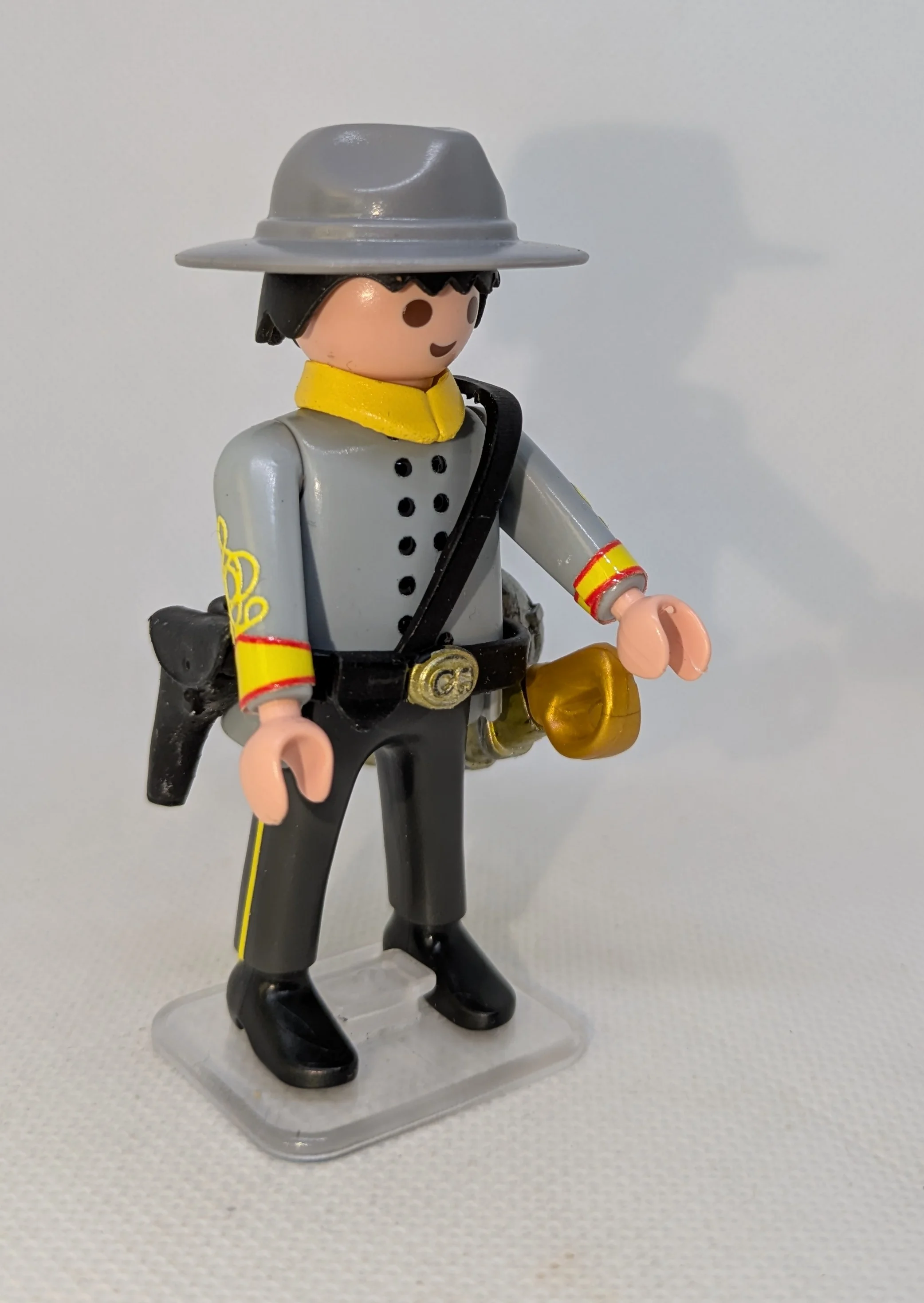 Custom Playmobil ACW en impression 3D - Sudiste soldat - harnais 21