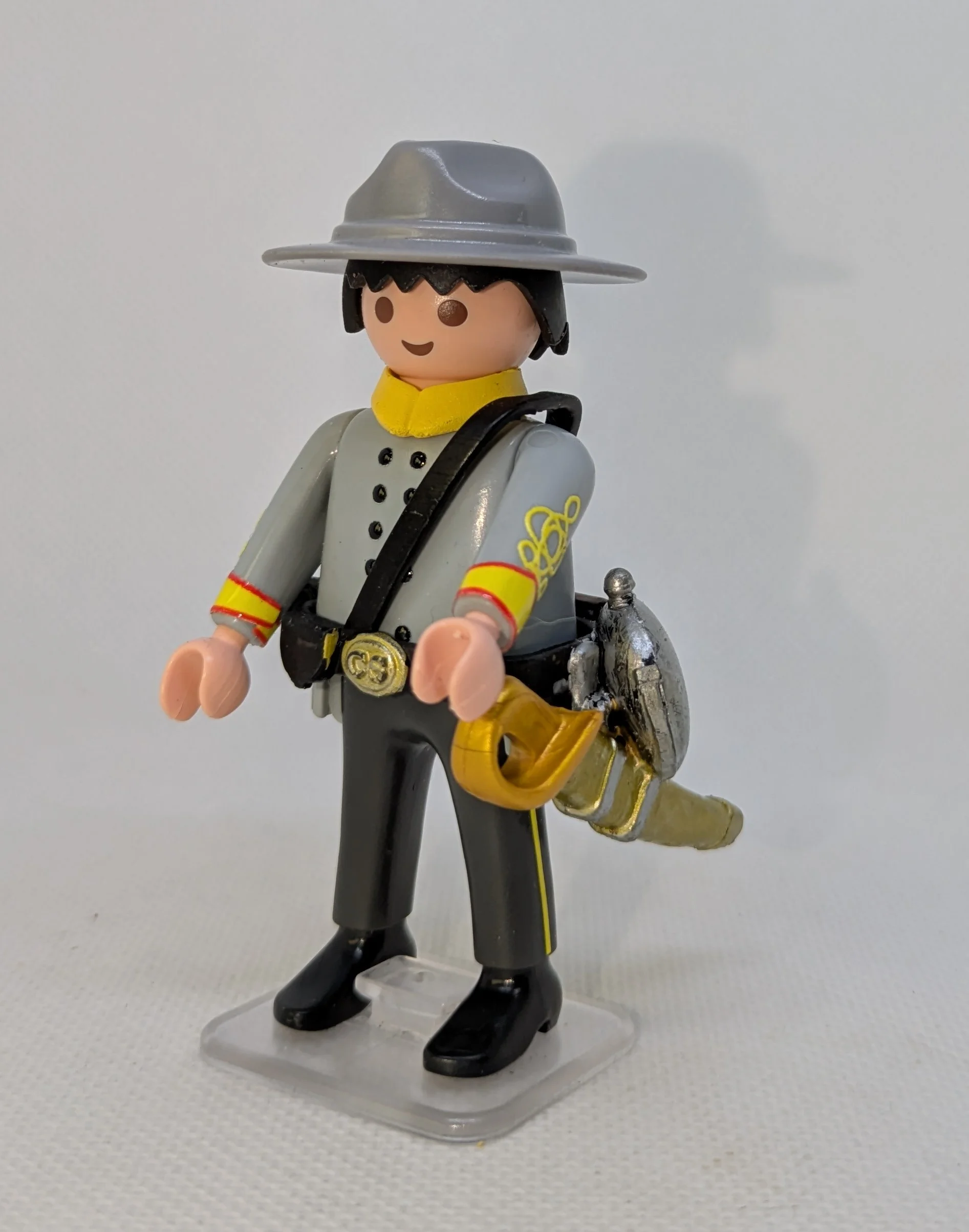 Custom Playmobil ACW en impression 3D - Sudiste soldat - harnais 21