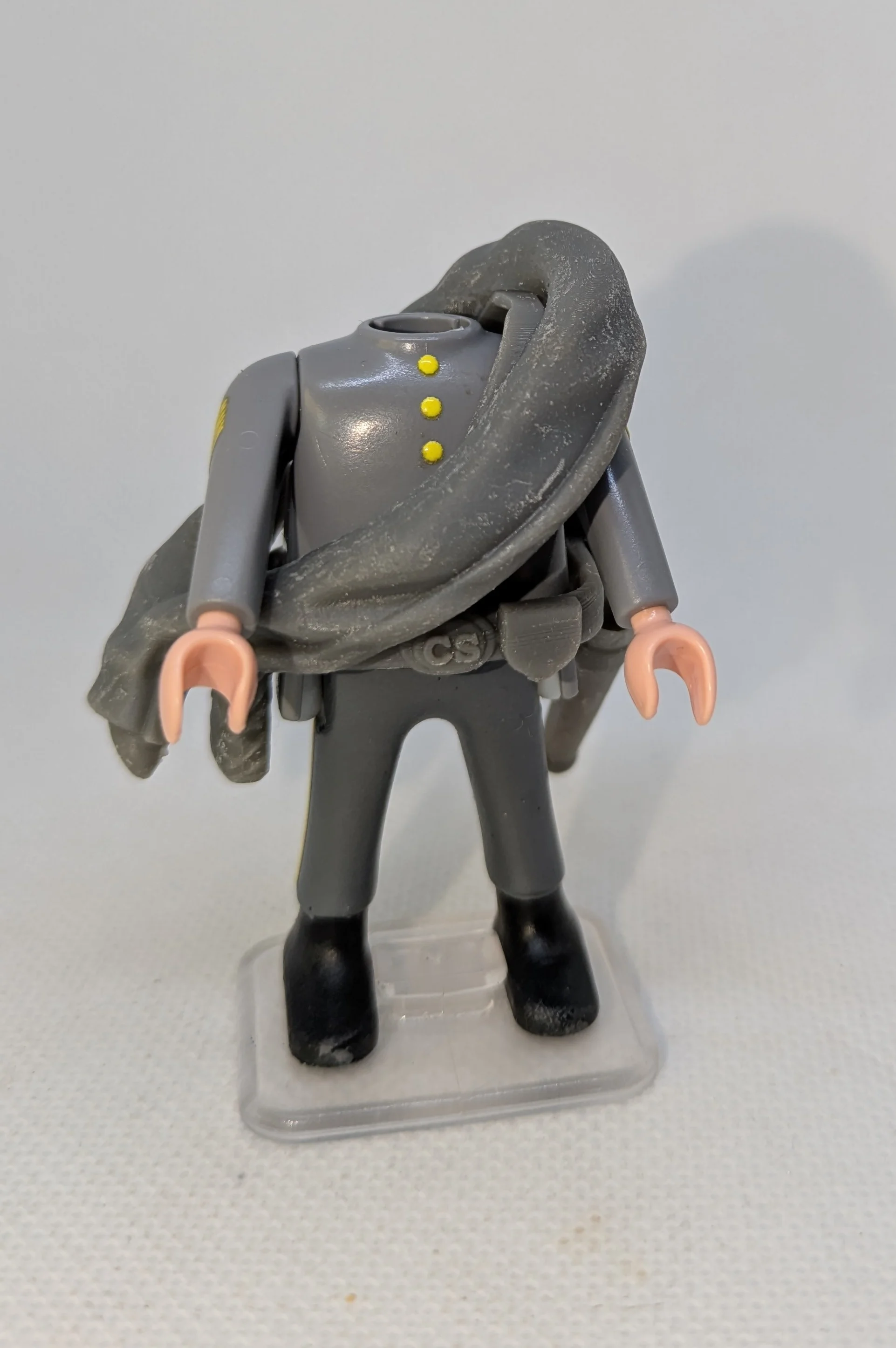 Custom Playmobil ACW en impression 3D - Sudiste soldat - harnais 22