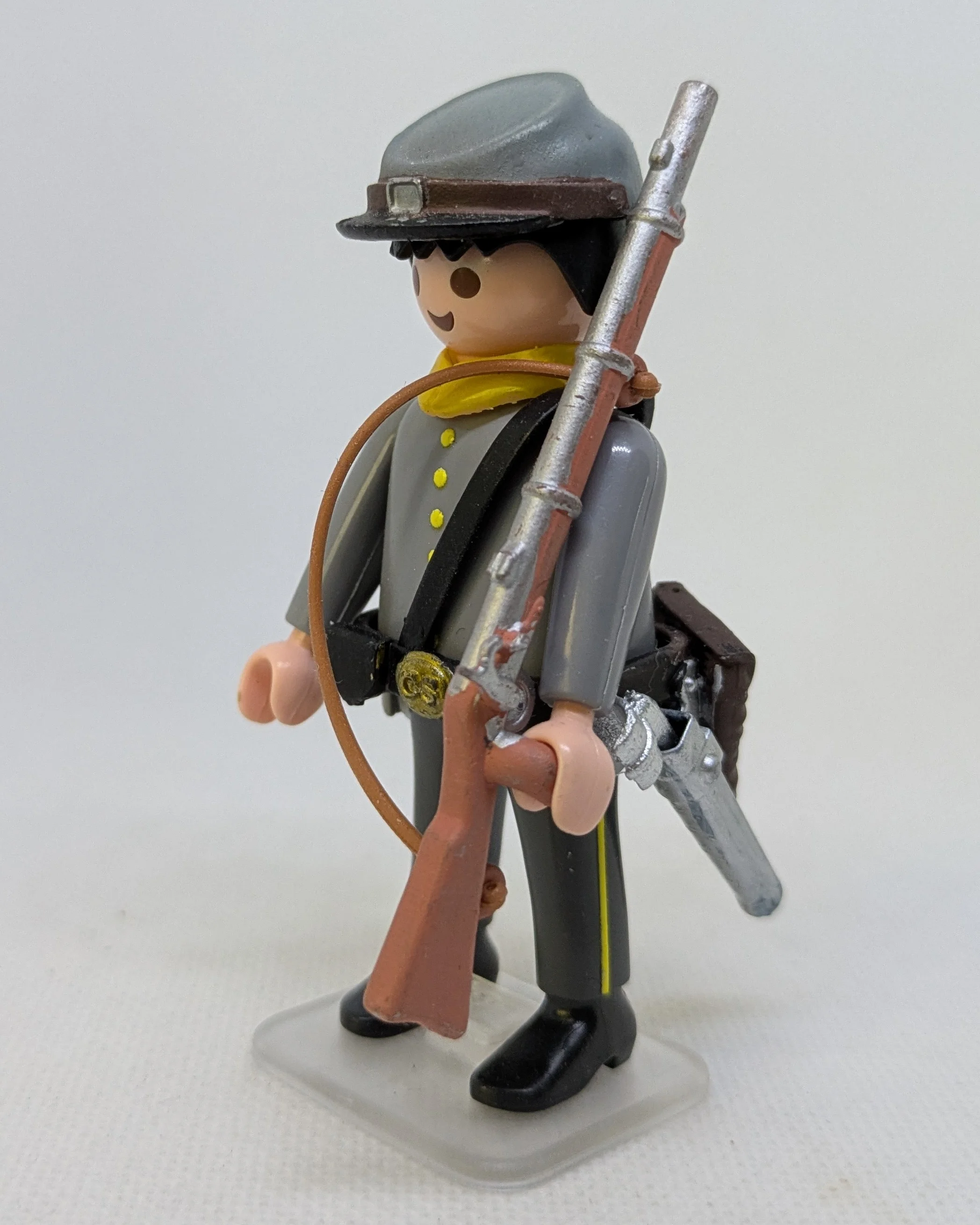 Custom Playmobil ACW en impression 3D - Sudiste soldat - harnais 23