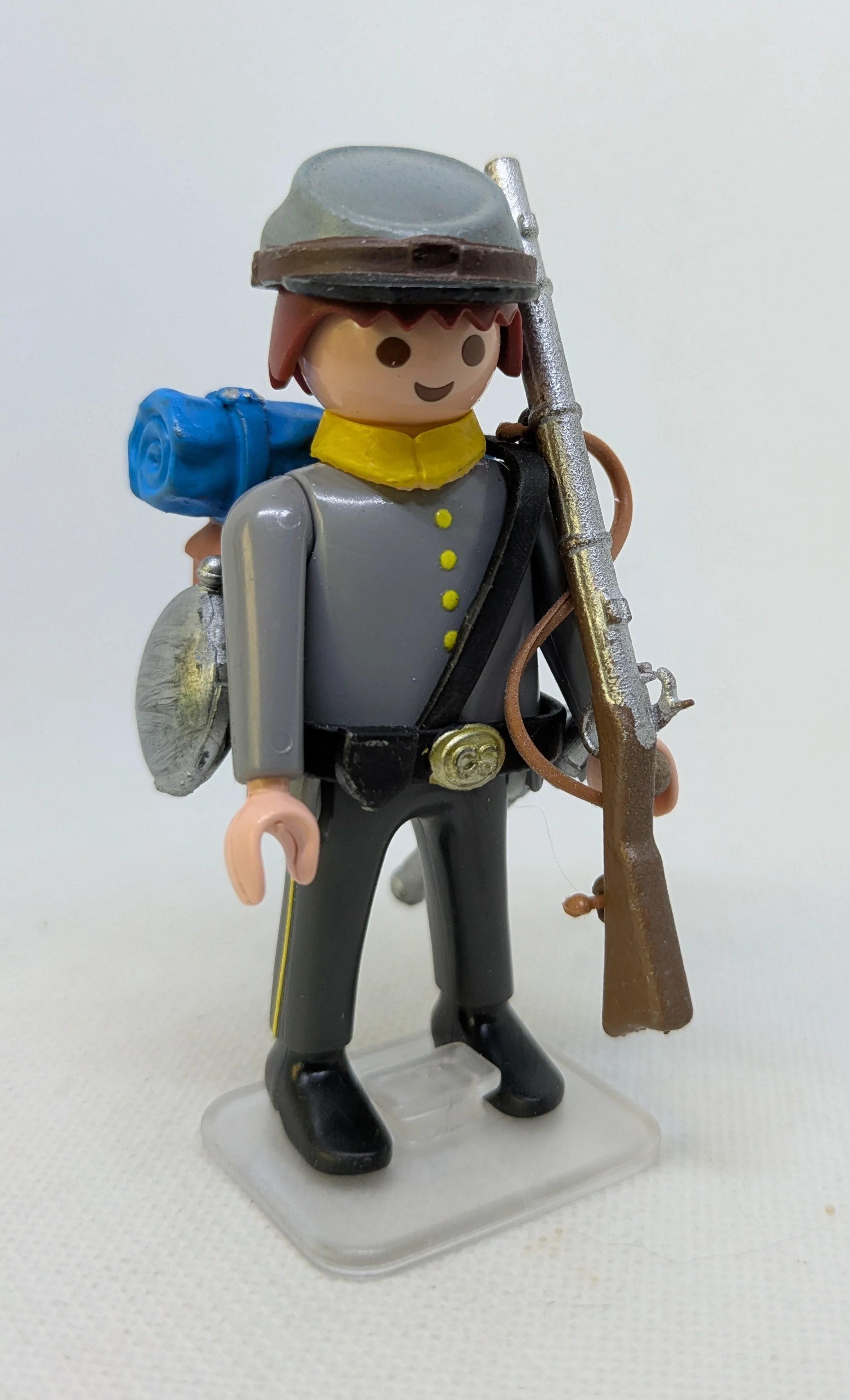 Custom Playmobil ACW en impression 3D - Sudiste soldat - harnais 25