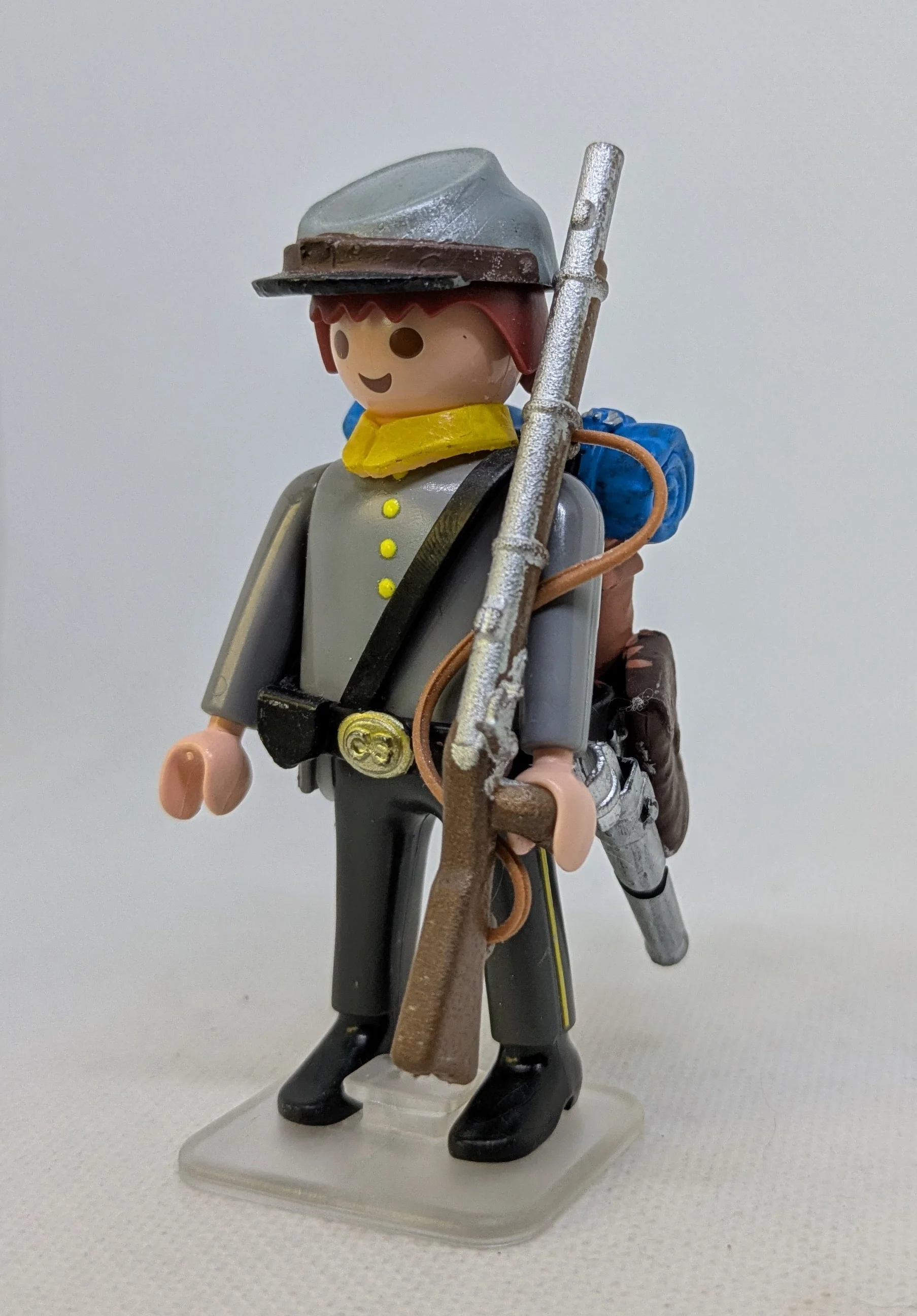 Custom Playmobil ACW en impression 3D - Sudiste soldat - harnais 25