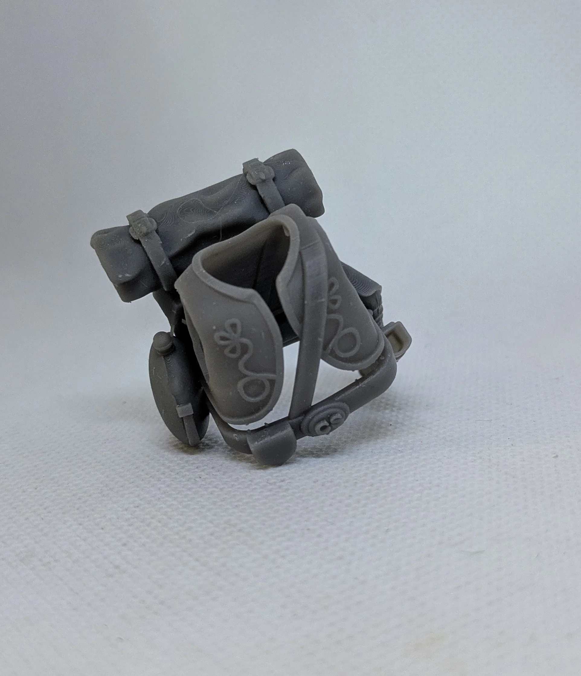 Custom Playmobil ACW en impression 3D - Sudiste soldat Zouave - harnais 45