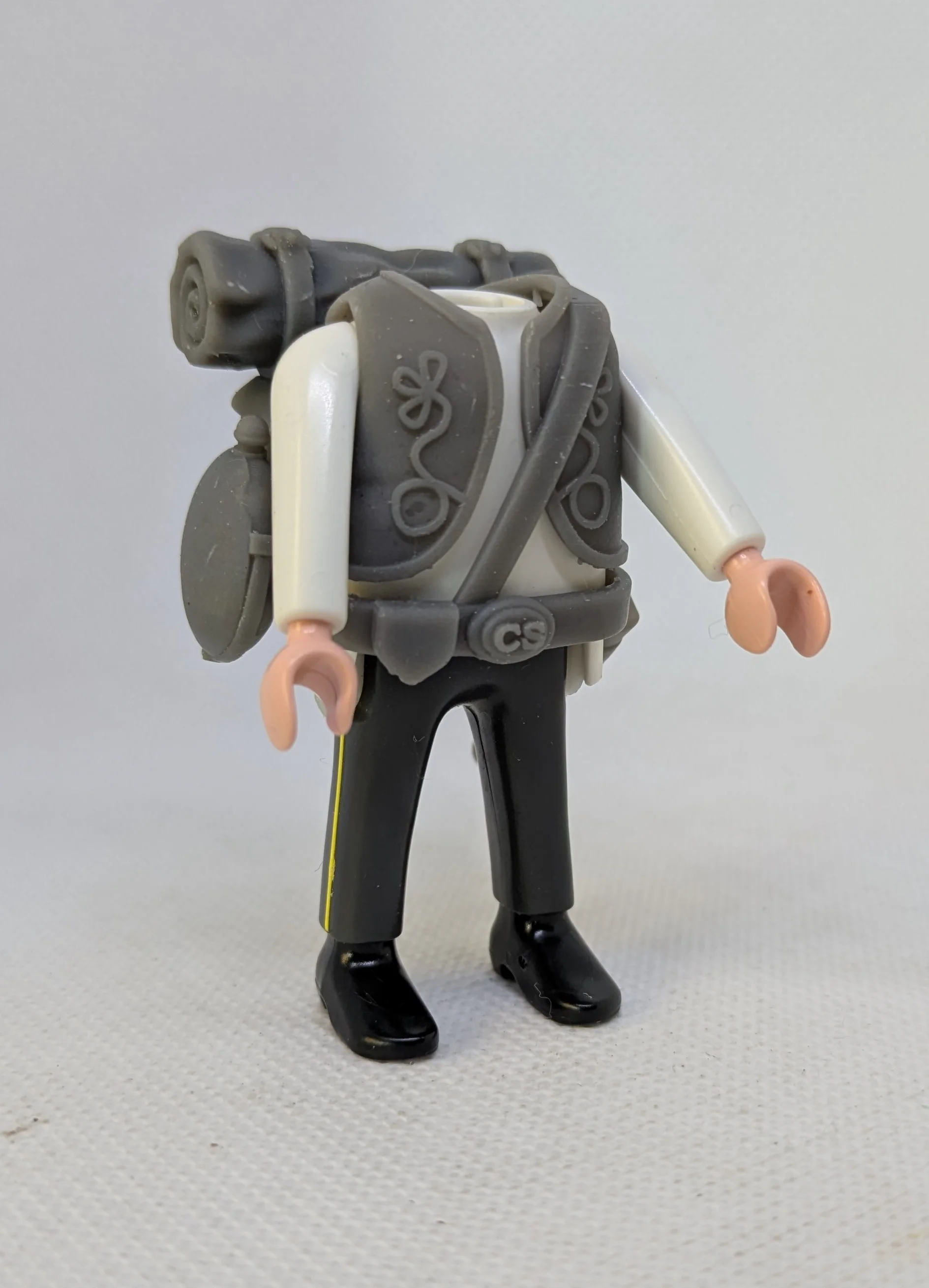 Custom Playmobil ACW en impression 3D - Sudiste soldat Zouave - harnais 45