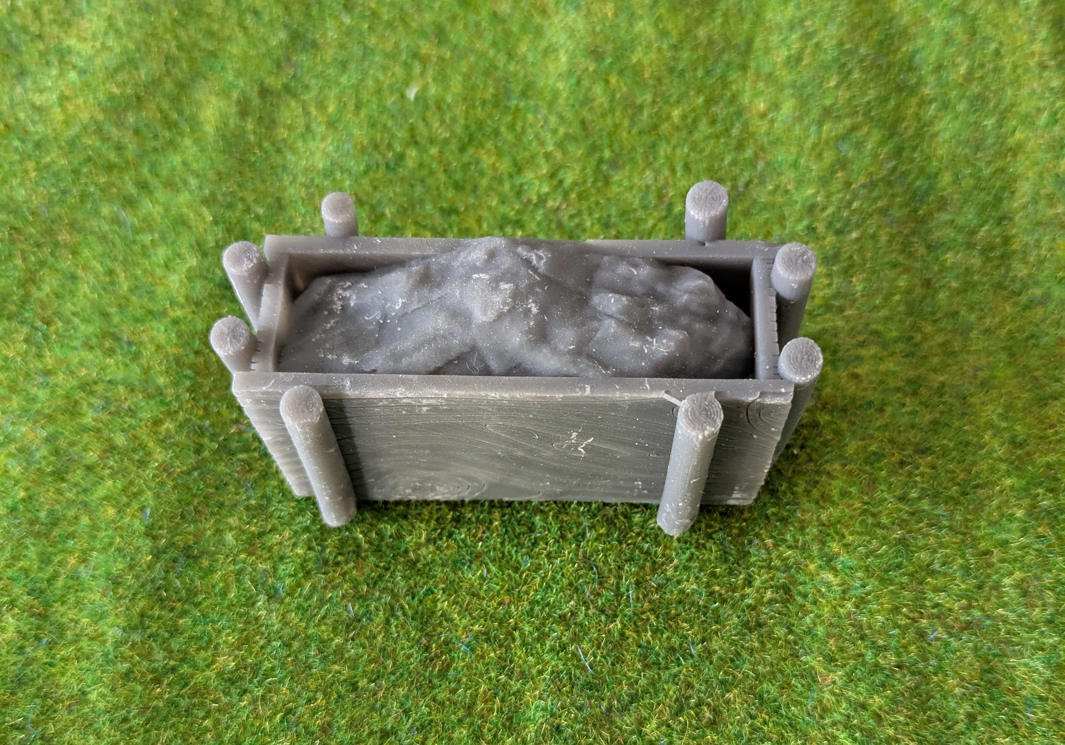 Custom Playmobil ACW impression 3D - 1 rempart canon - redoute - fortification