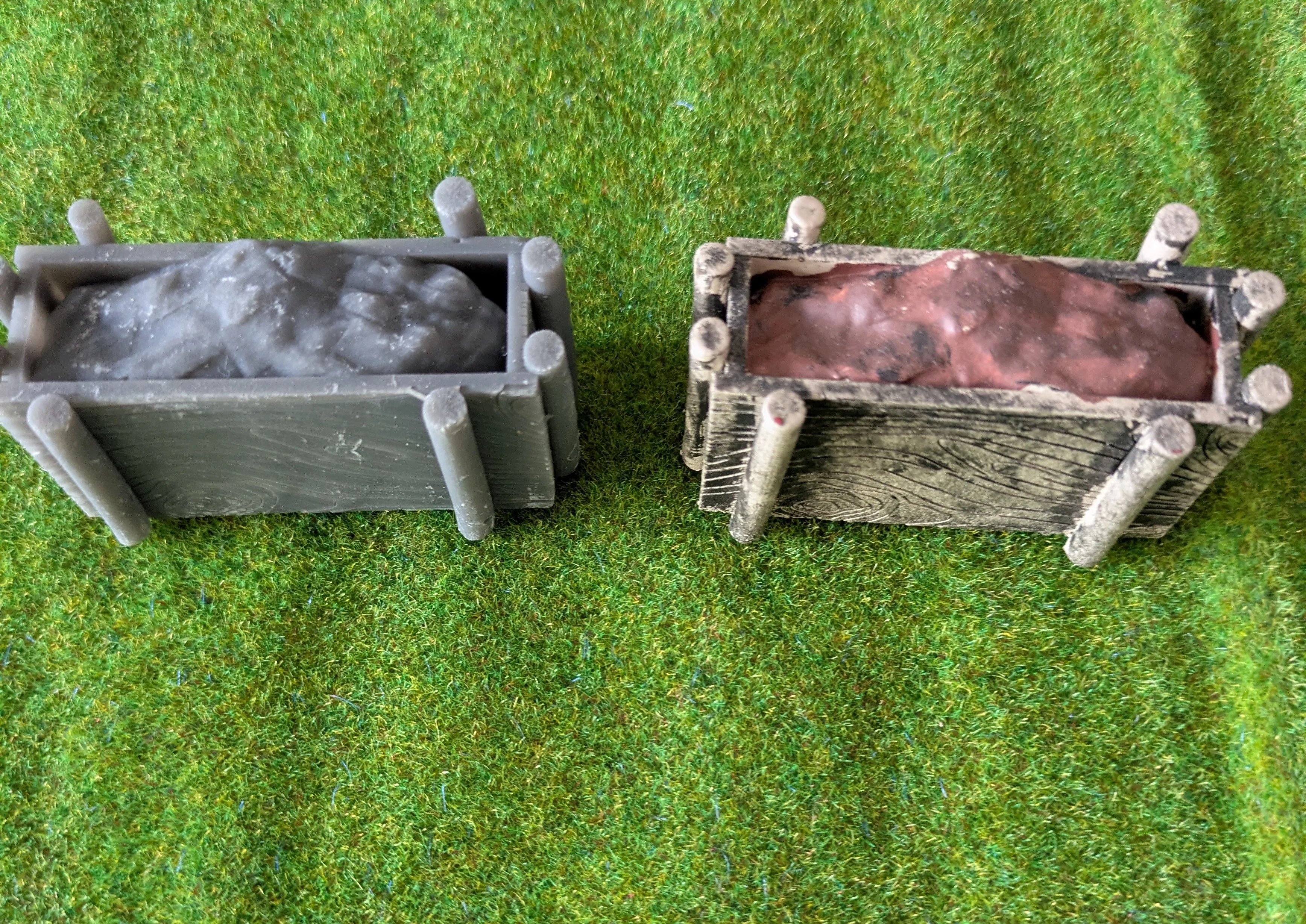 Custom Playmobil ACW impression 3D - 1 rempart canon - redoute - fortification