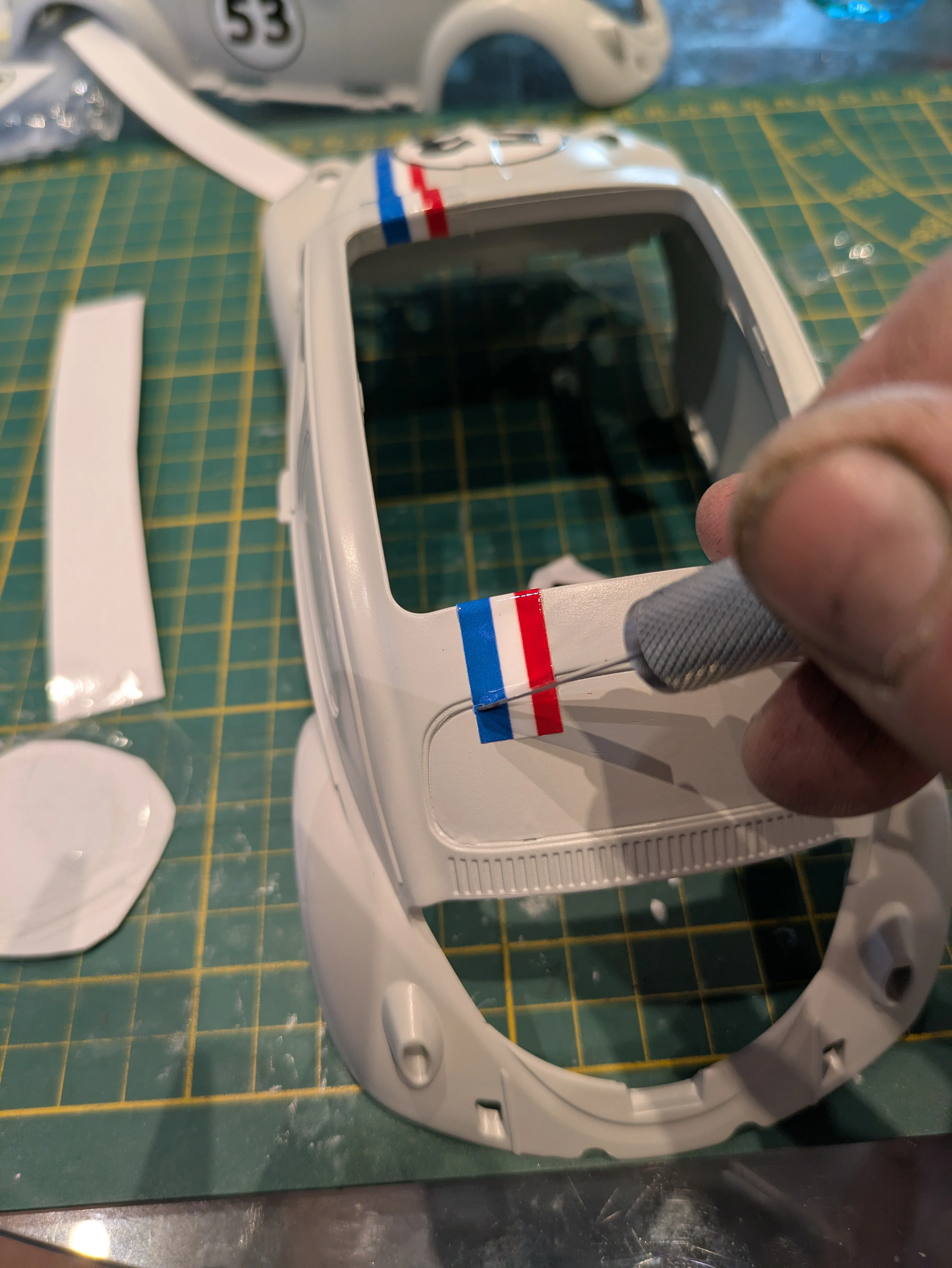 Custom Playmobil Cinéma Décalcomanie adhésive - choupette - coccinelle Herbie