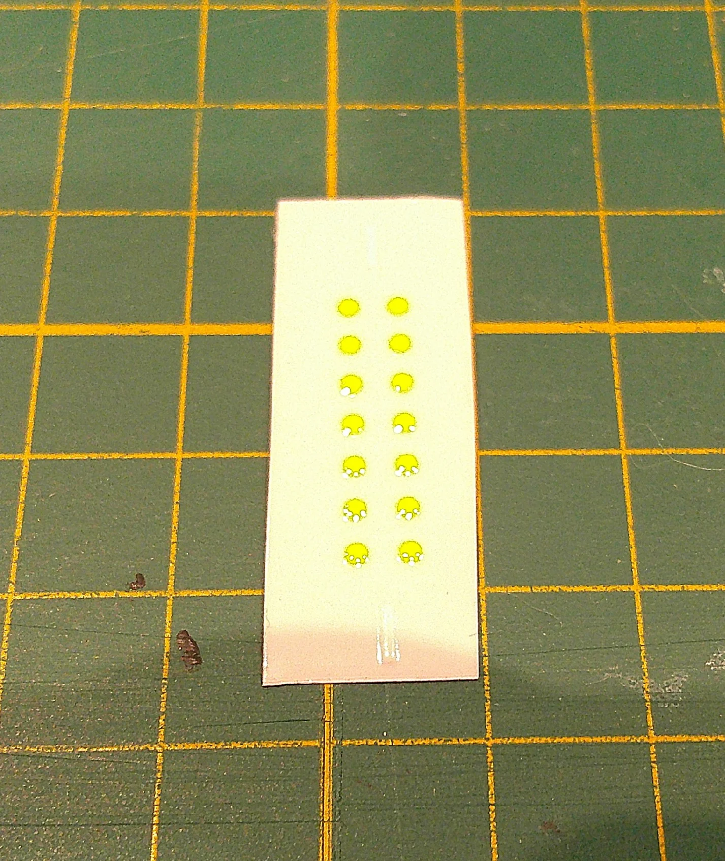 Custom Playmobil Décalcomanie adhésive - ACW - 1900 - plastron bouton jaune N50