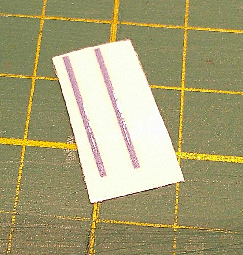 Custom Playmobil Décalcomanie adhésive - ACW - 2 bandes galon pantalon bleu N33