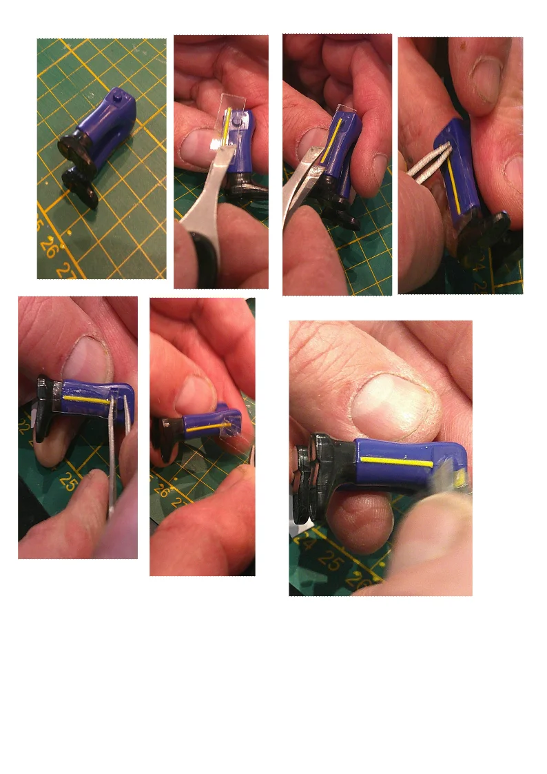 Custom Playmobil Décalcomanie adhésive - ACW - 2 bandes galon pantalon rouge N32