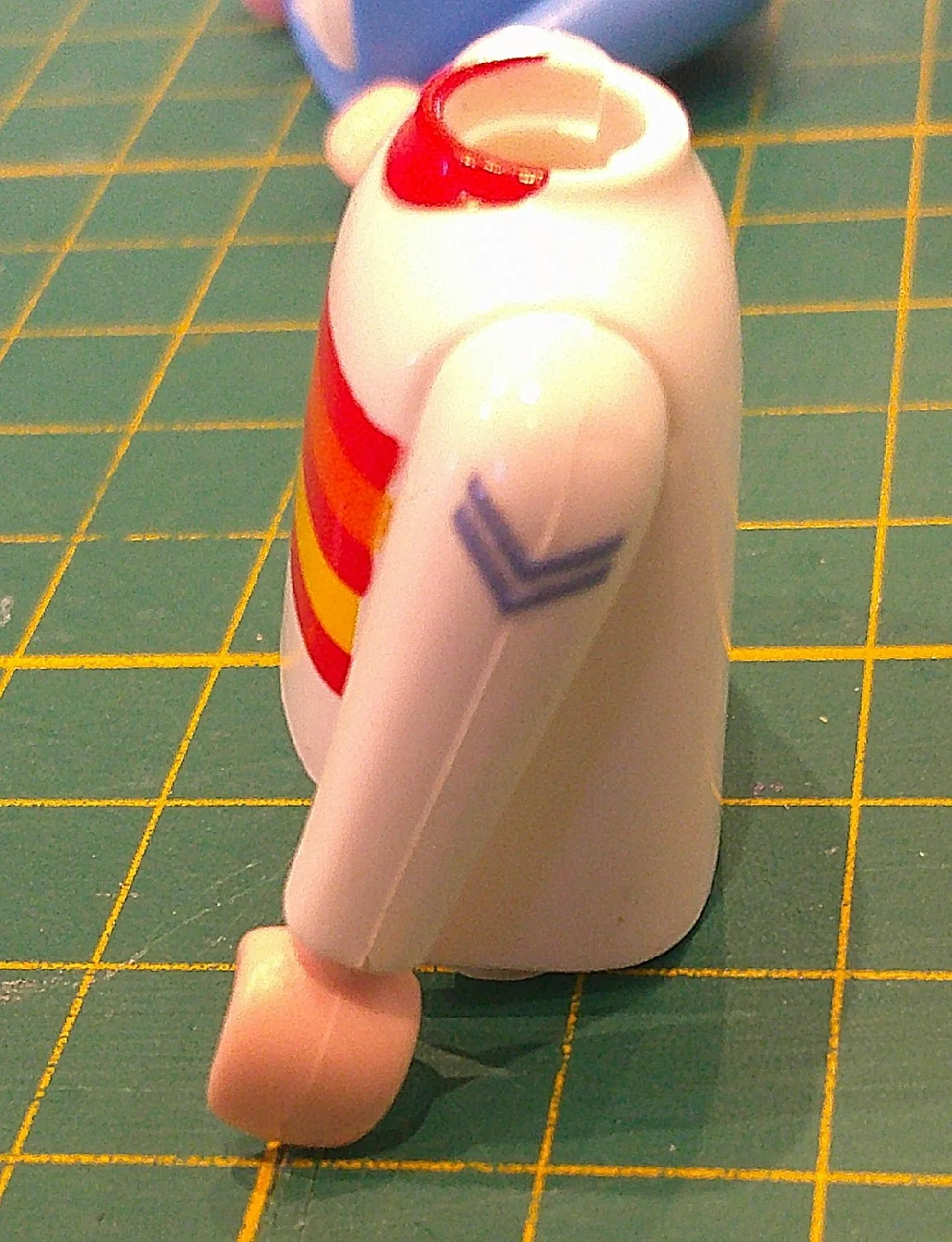 Custom Playmobil Décalcomanie adhésive - ACW - Galons bleu 008