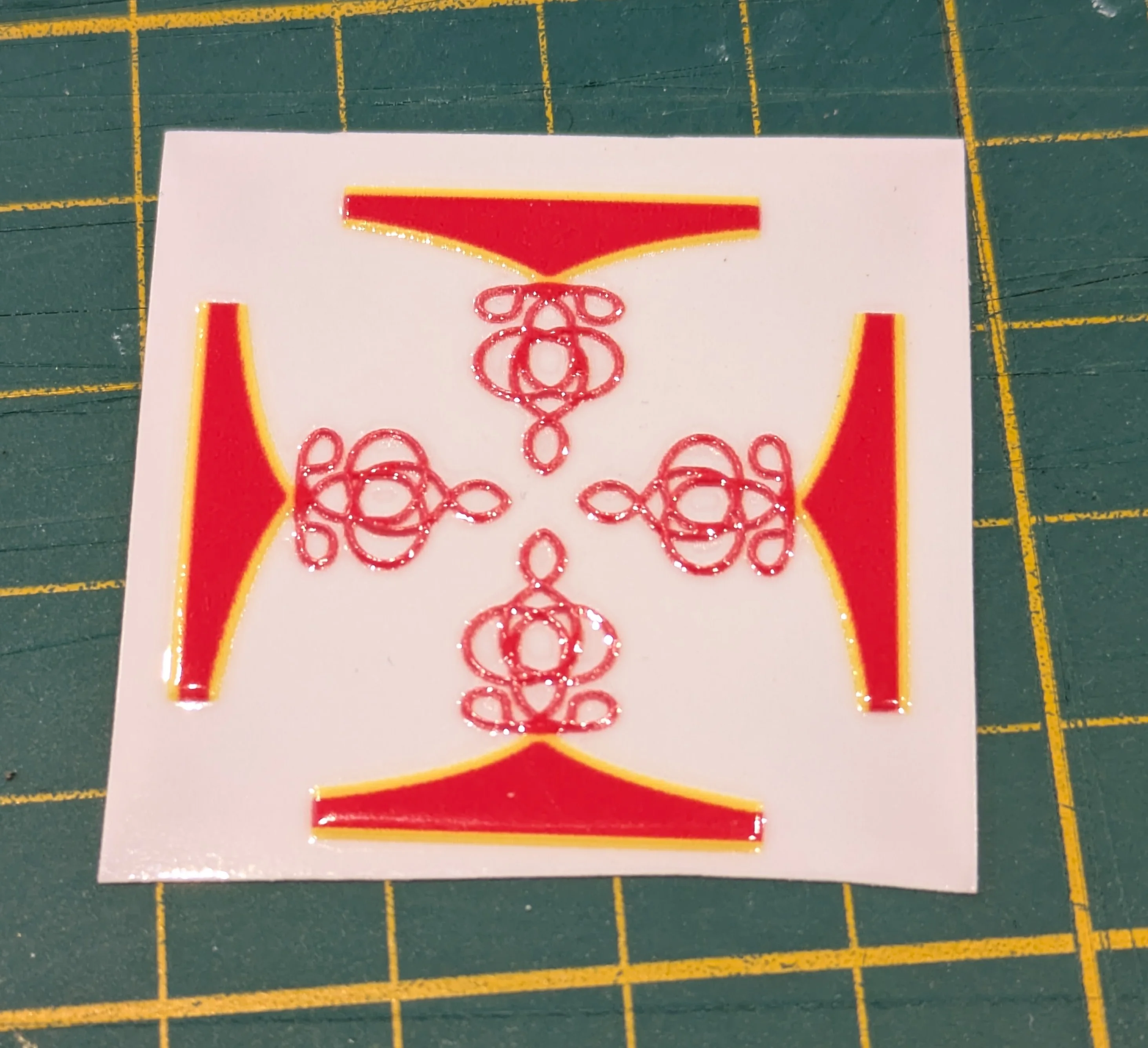 Custom Playmobil Décalcomanie adhésive - ACW - Galons de manche 020