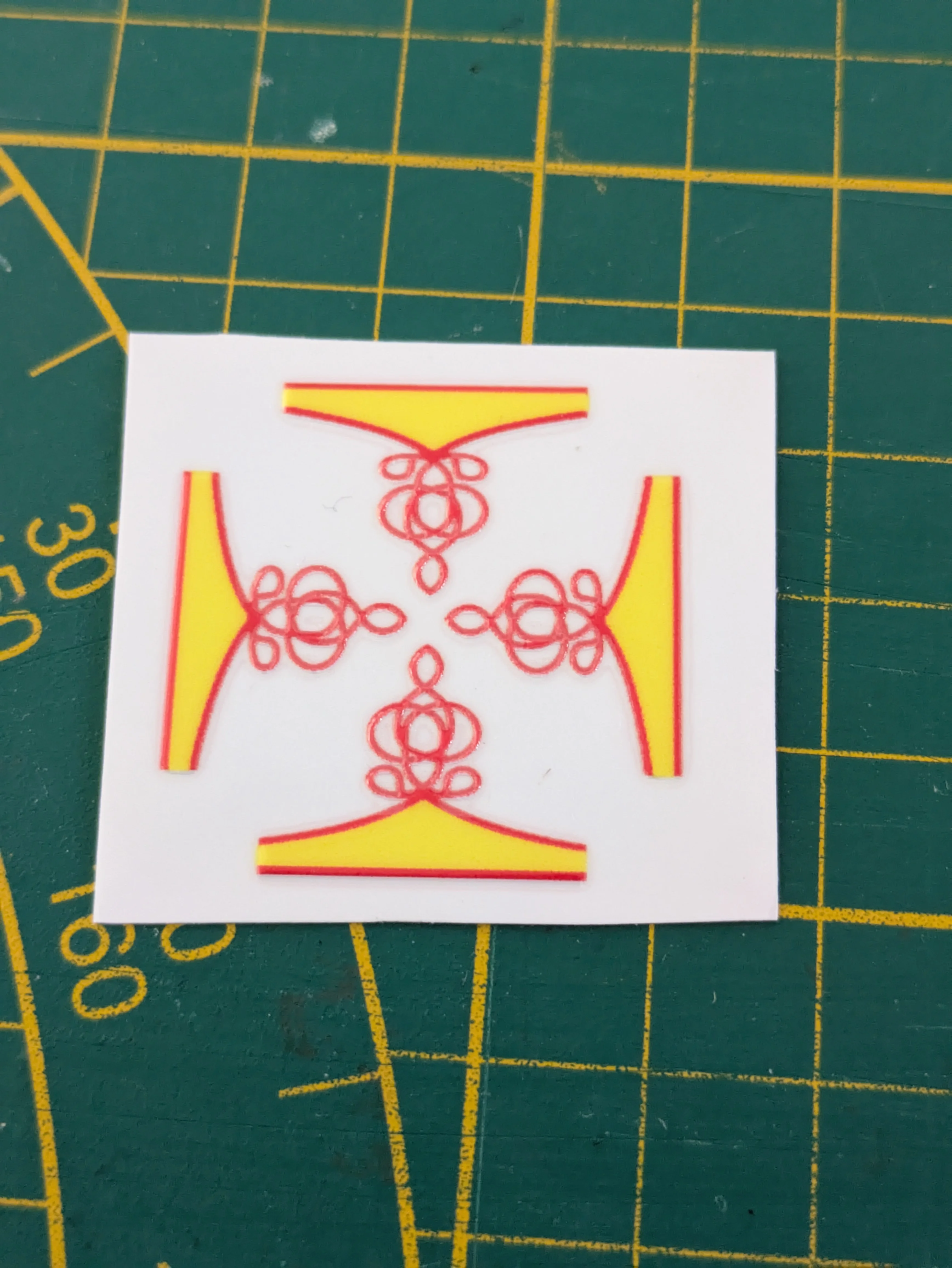 Custom Playmobil Décalcomanie adhésive - ACW - Galons de manche 021