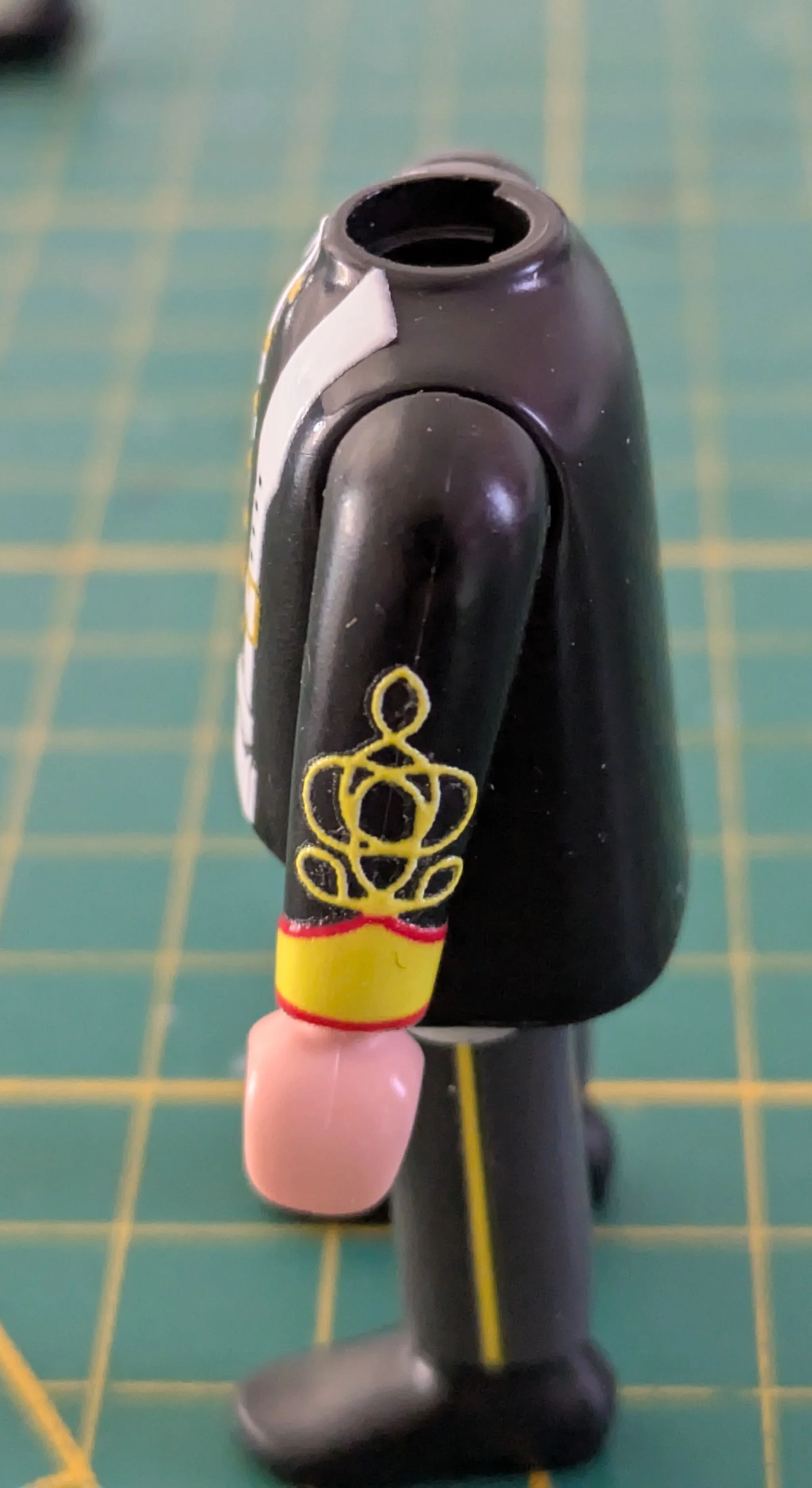 Custom Playmobil Décalcomanie adhésive - ACW - Galons de manche 022