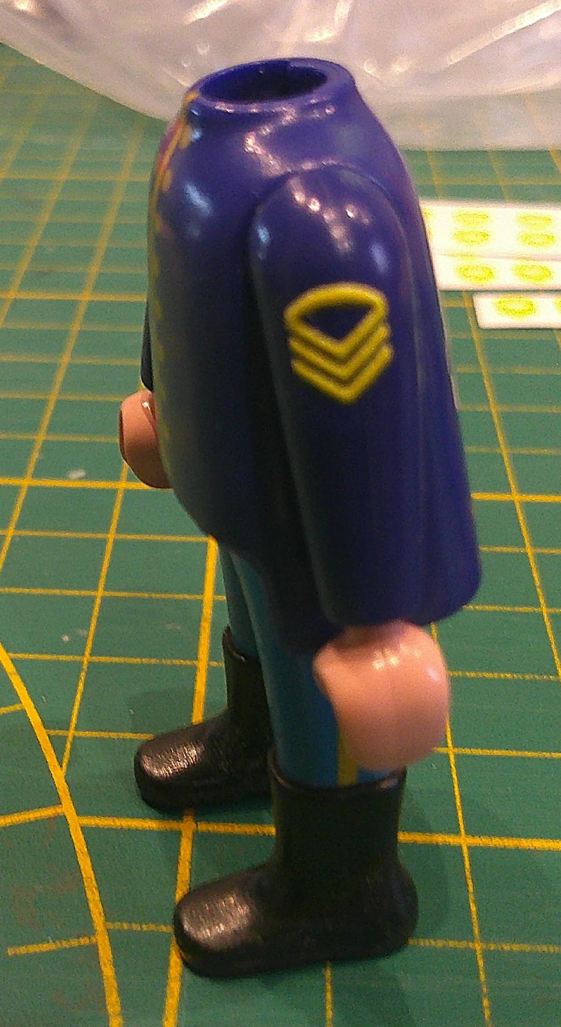 Custom Playmobil Décalcomanie adhésive - ACW - Galons jaune 010