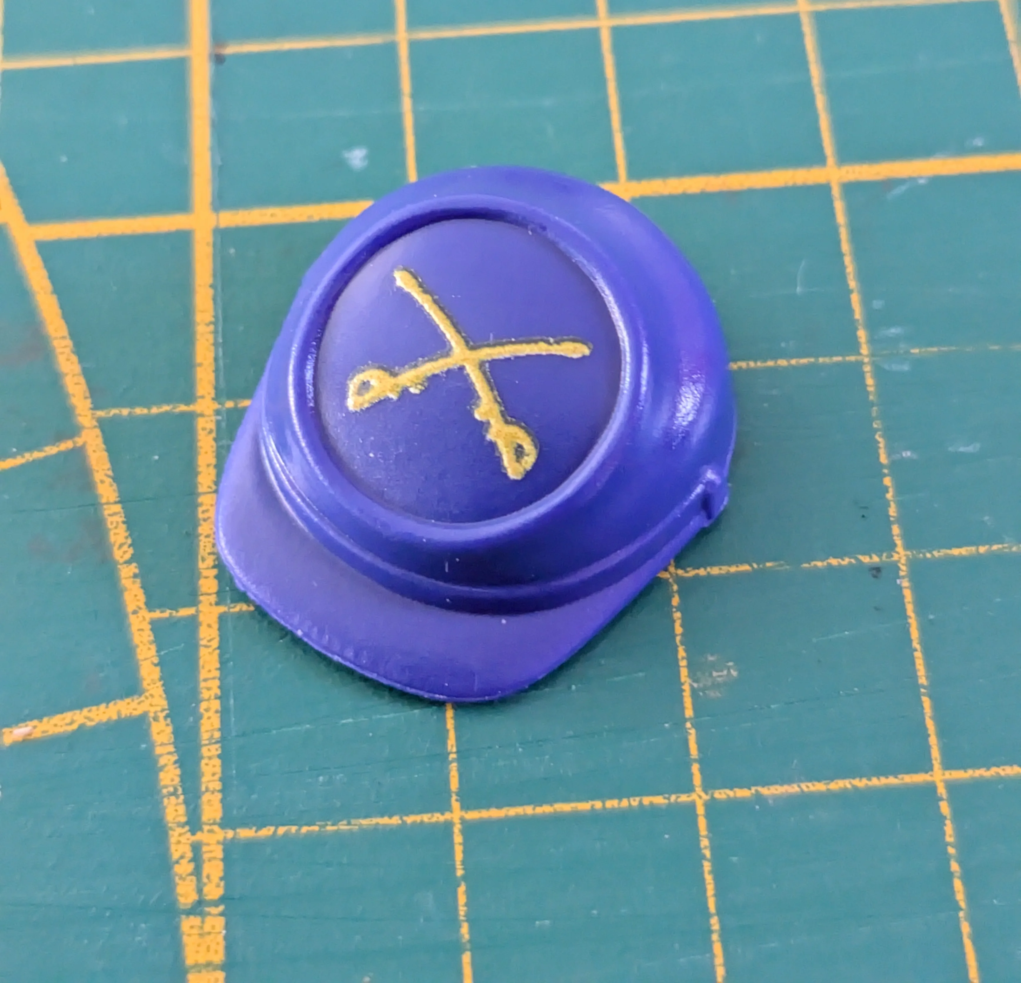 Custom Playmobil Décalcomanie adhésive - ACW - insigne casquette N40