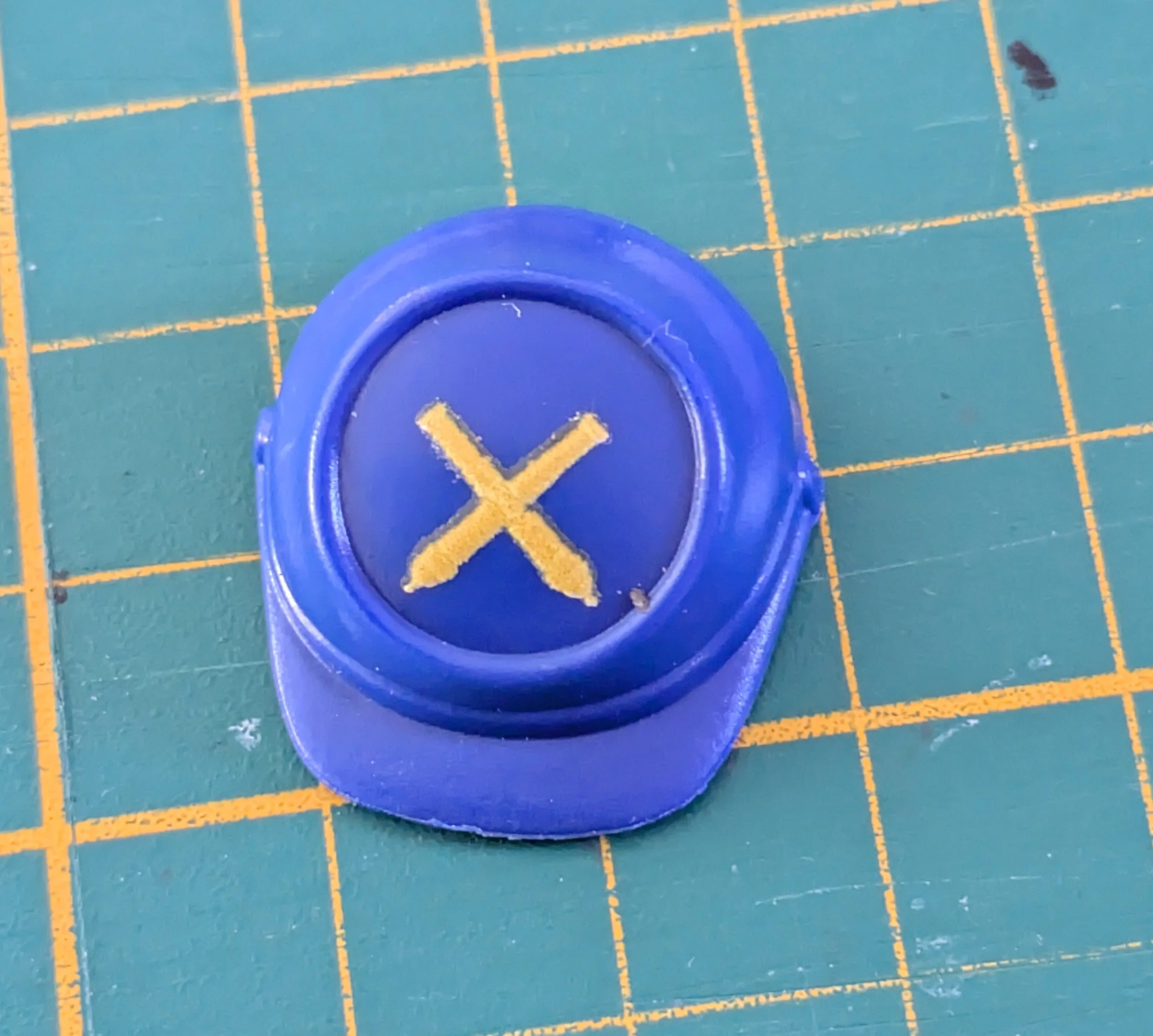 Custom Playmobil Décalcomanie adhésive - ACW - insigne casquette N41