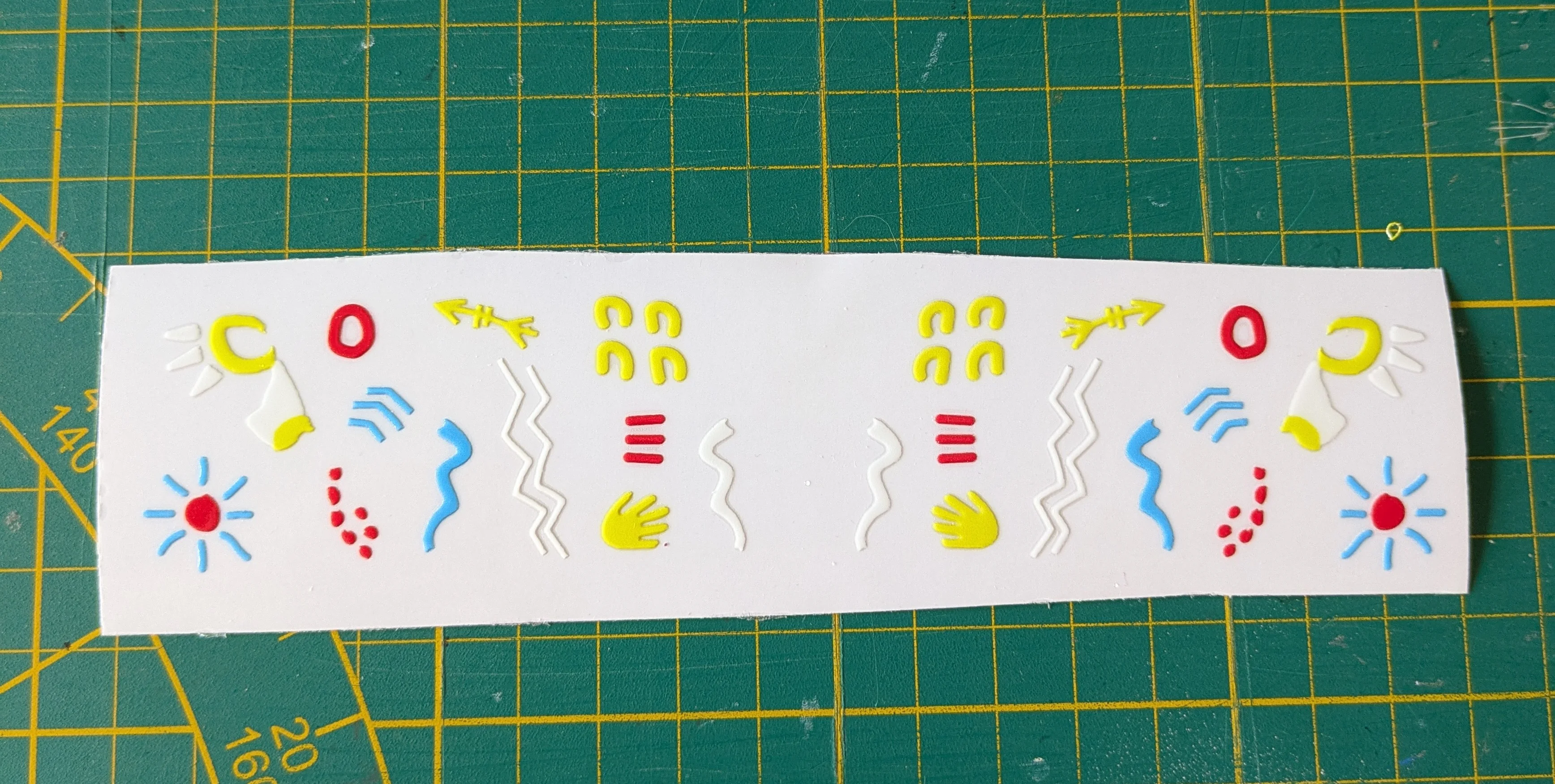 Custom Playmobil Décalcomanie adhésive - Indien- Western - cheval de guerre - A