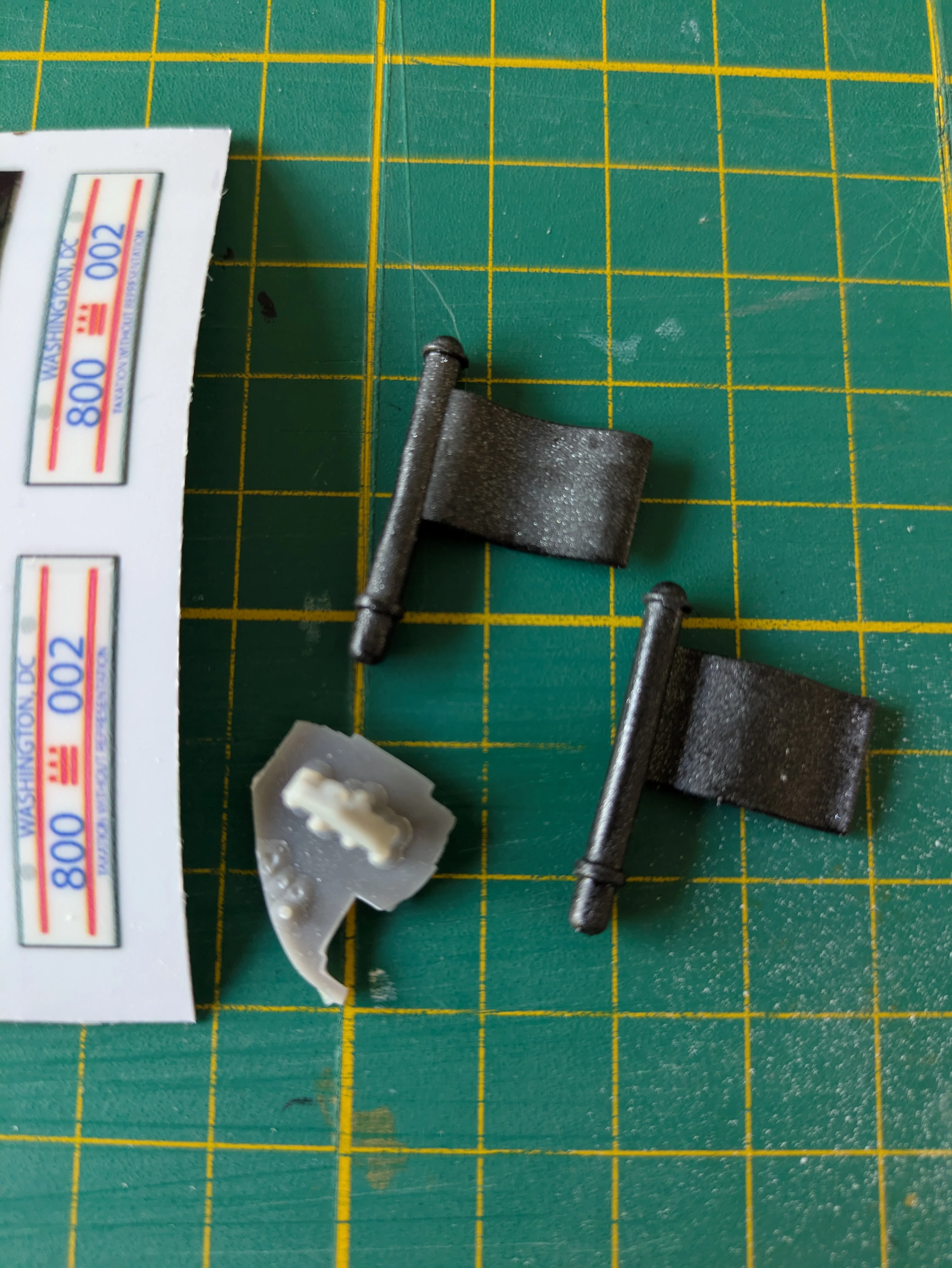 Custom Playmobil Décalcomanie adhésive - kit Cadillac One - Président Américain