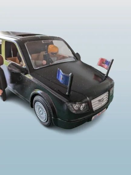 Custom Playmobil Décalcomanie adhésive - kit Cadillac One - Président Américain
