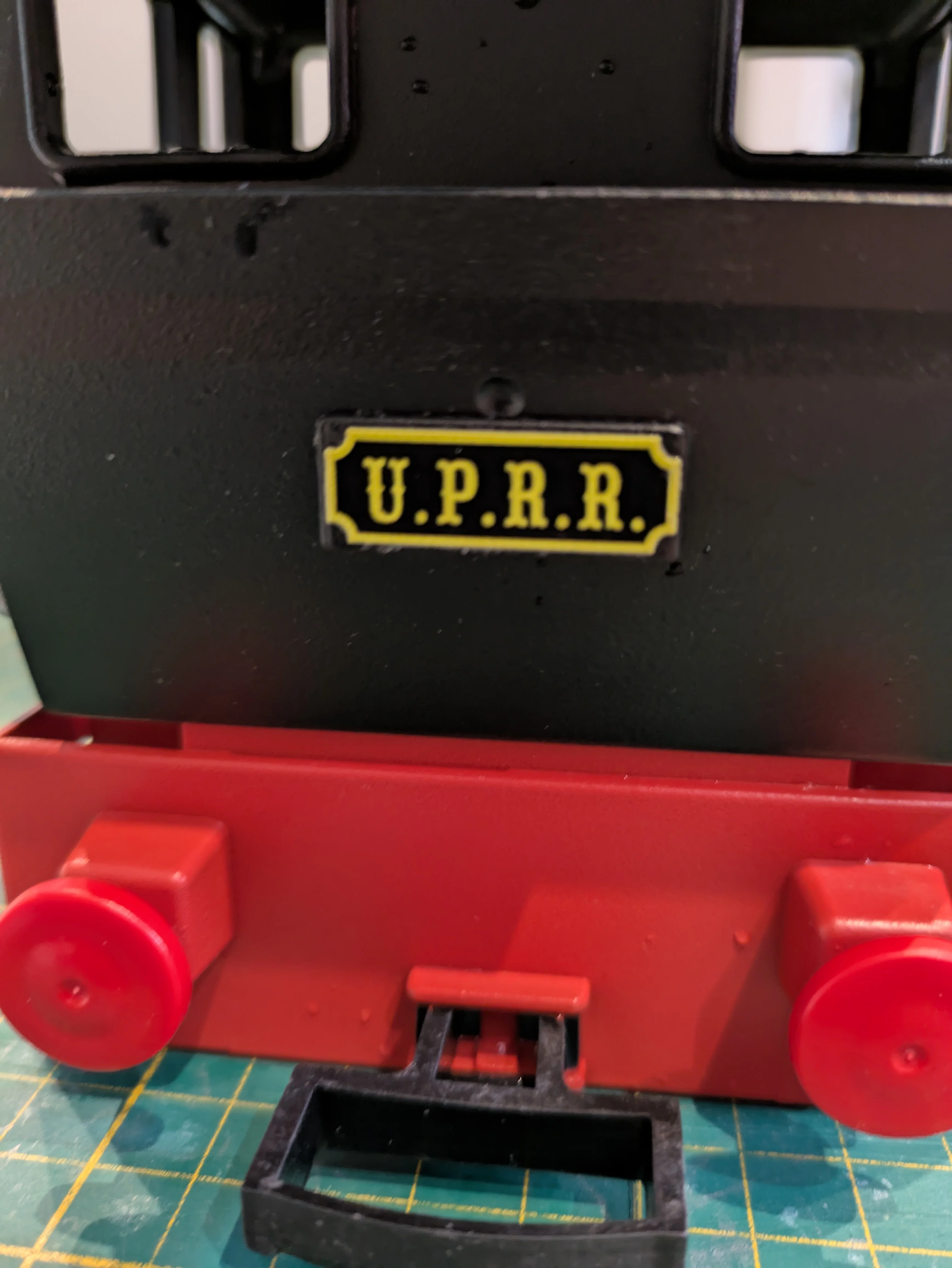 Custom Playmobil Décalcomanie adhésive - train 3958 - UPRR N 21