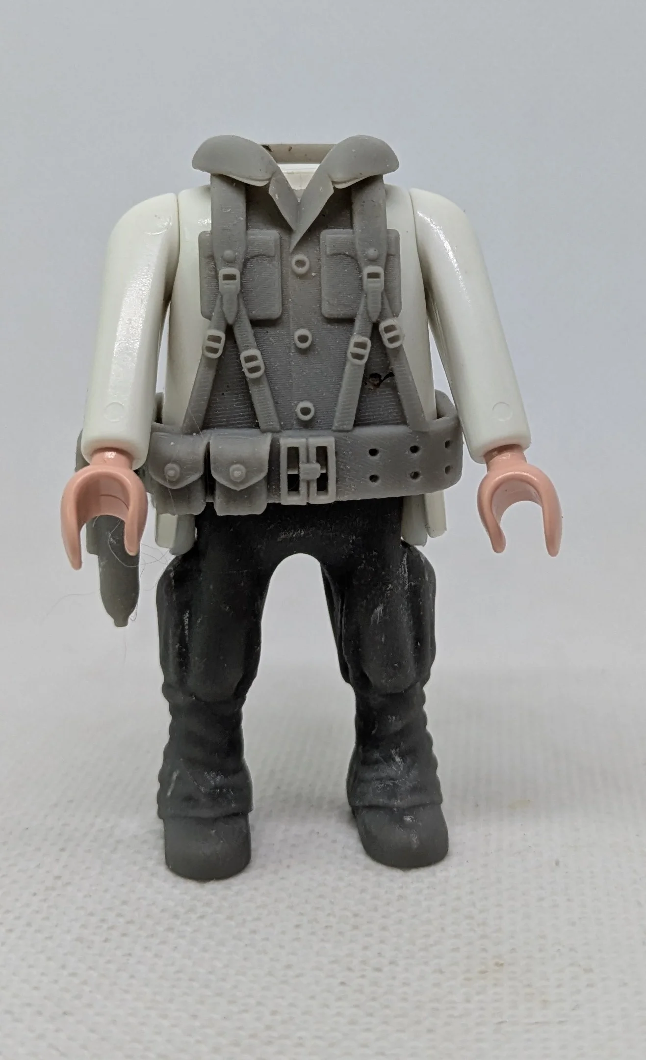 custom Playmobil WW2 (thème historique 1939-1945) - harnais Américain N44