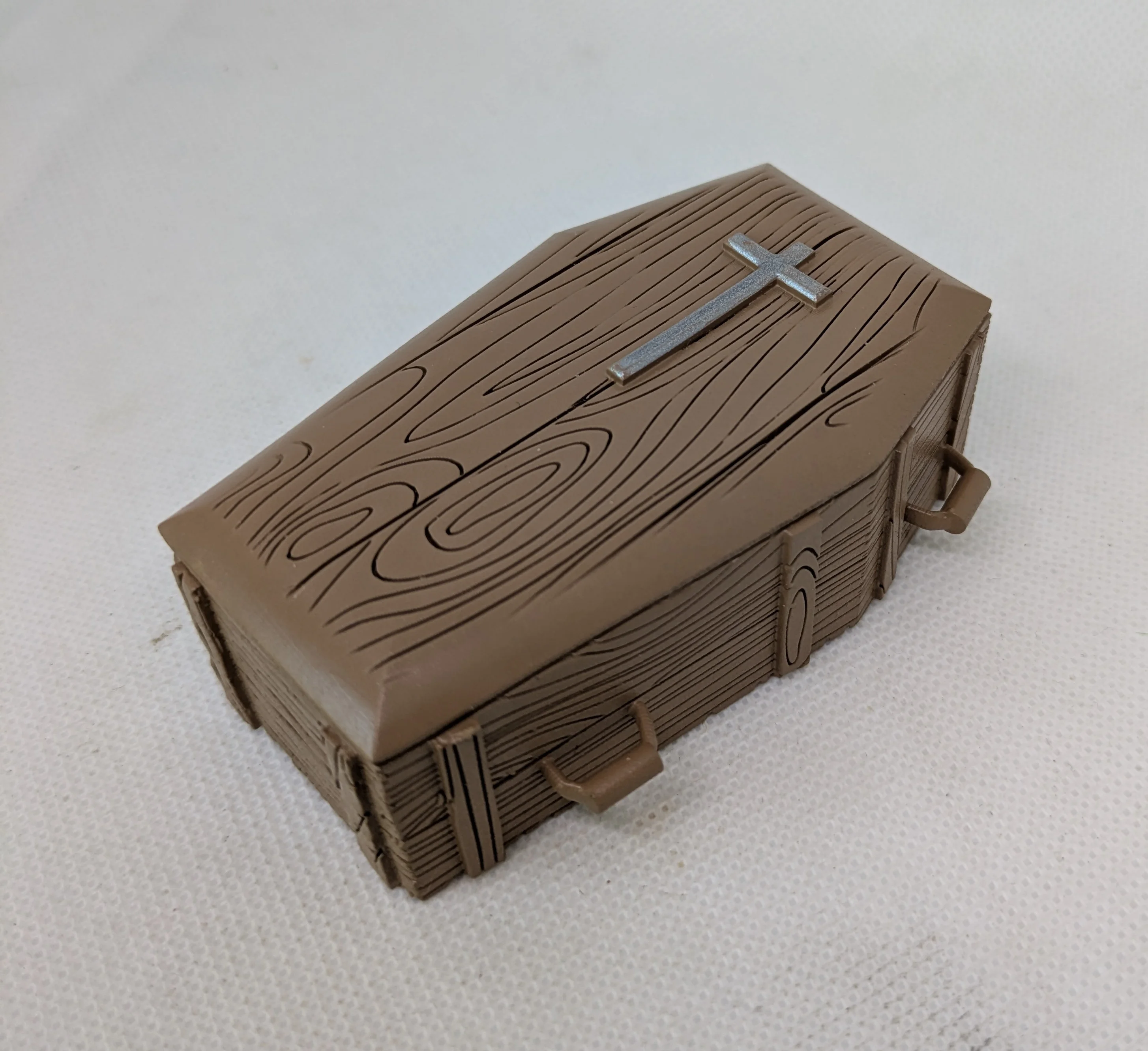 Custom western compatible Playmobil en 3D - 1 cercueil diorama N 01 déjà peint