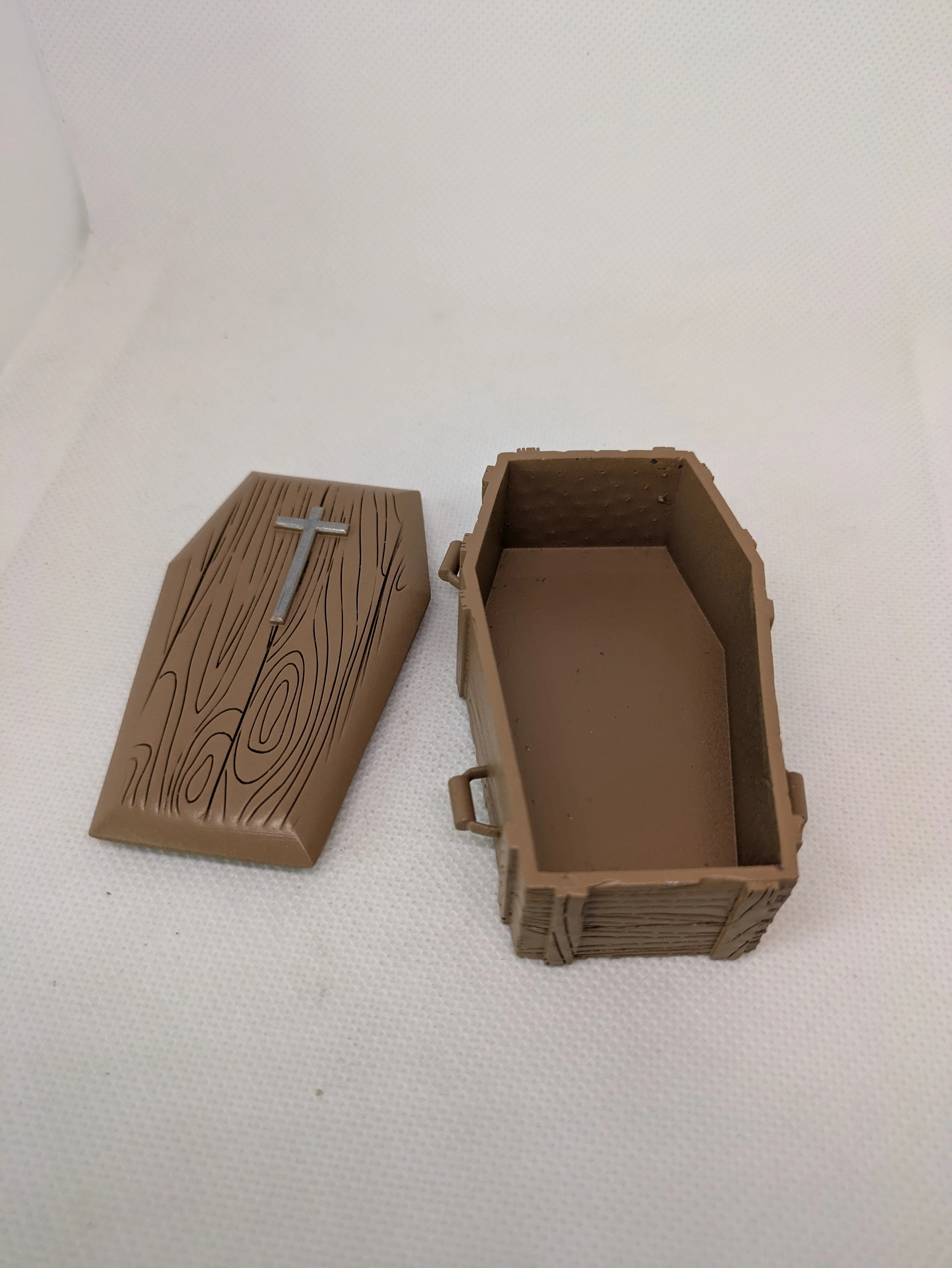 Custom western compatible Playmobil en 3D - 1 cercueil diorama N 01 déjà peint