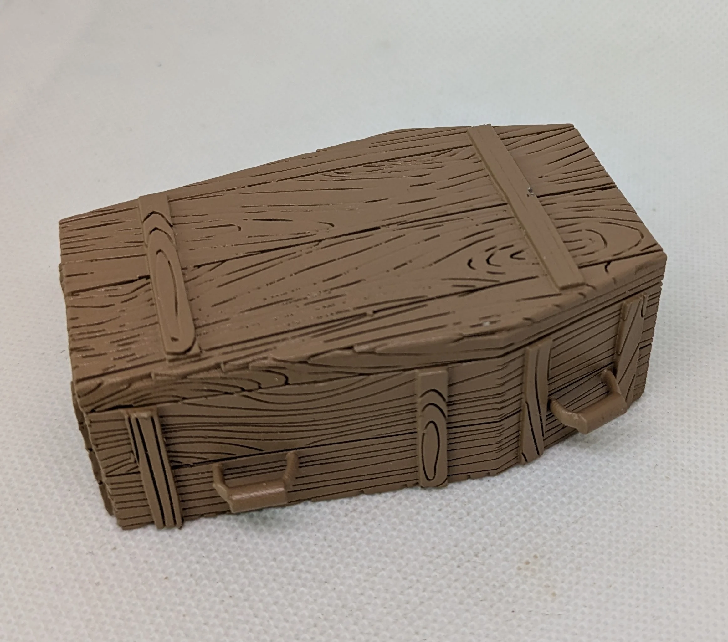 Custom western compatible Playmobil en 3D - 1 cercueil diorama N 02 déjà peint