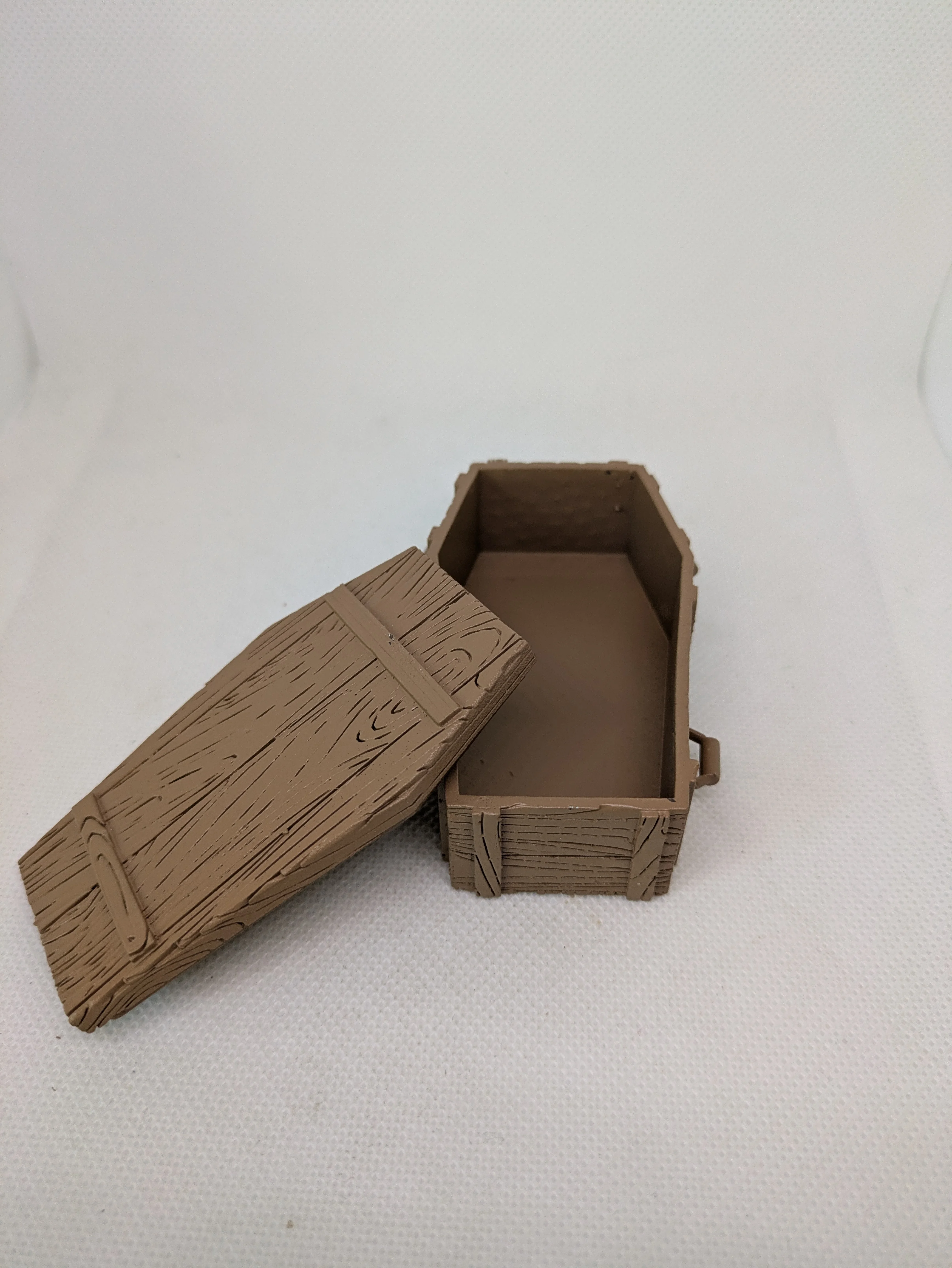 Custom western compatible Playmobil en 3D - 1 cercueil diorama N 02 déjà peint