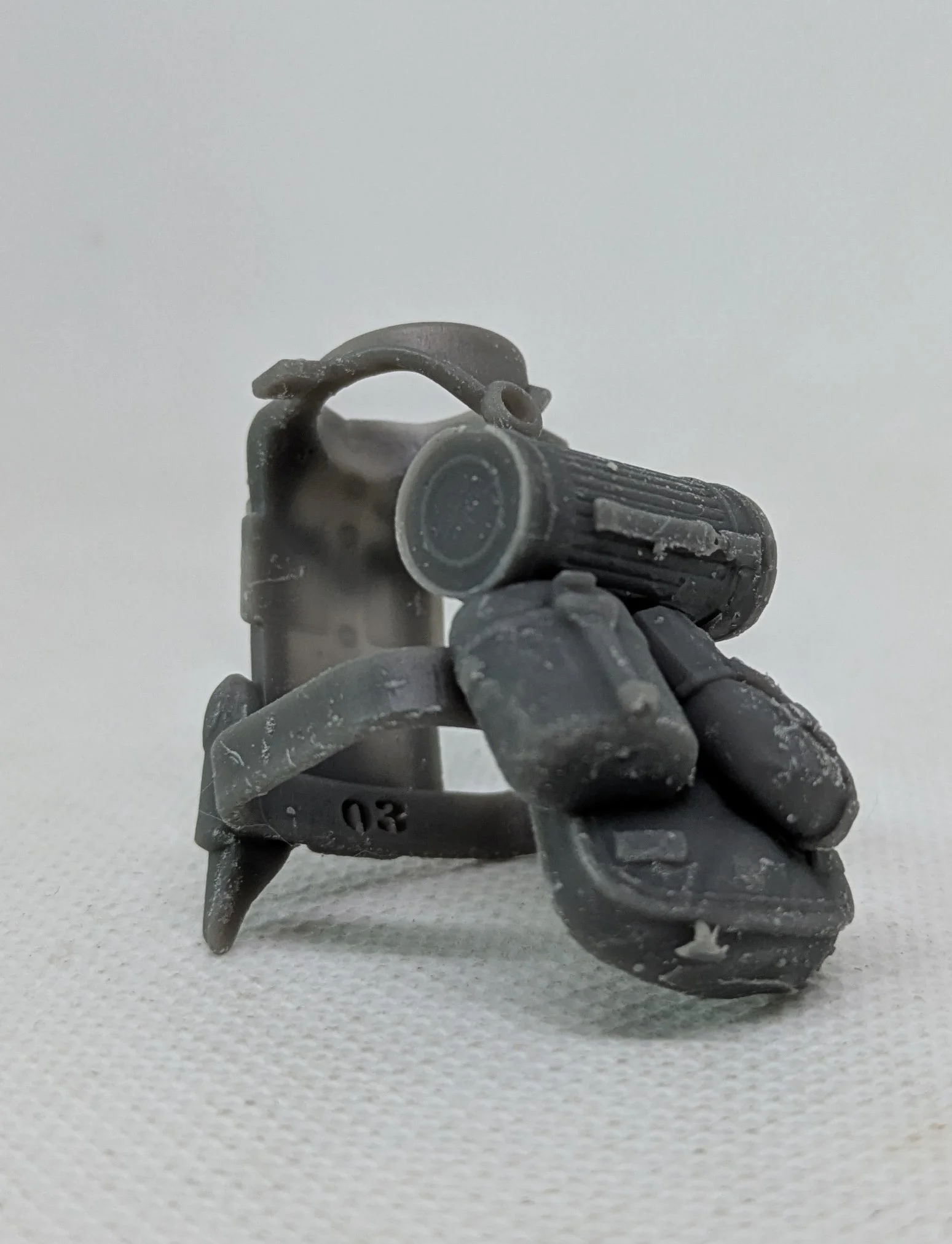 custom WW2 Playmobil (thème historique 1939-1945) - 1 harnais N 03 - Allemand