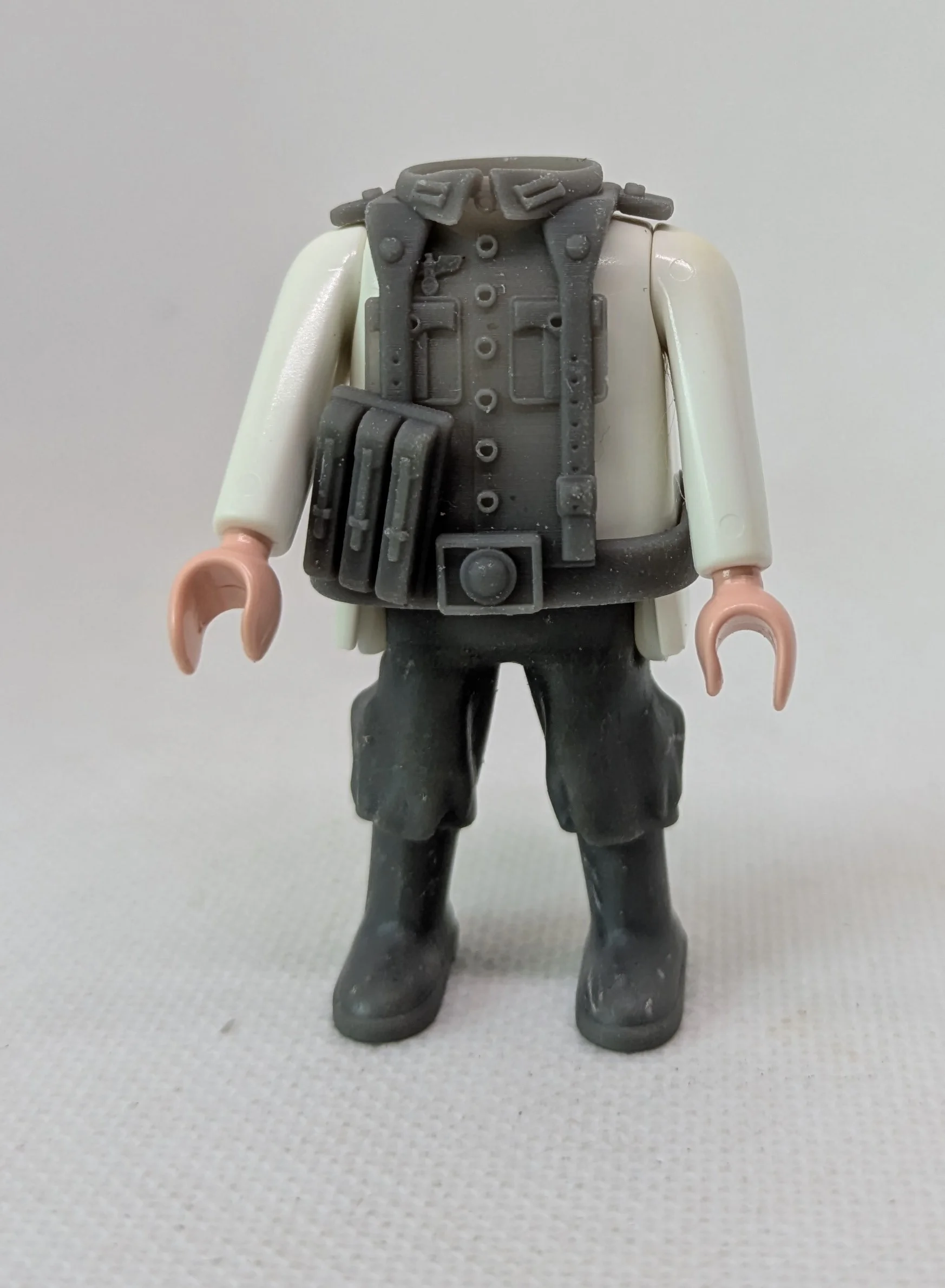 custom WW2 Playmobil (thème historique 1939-1945) - 1 harnais N 19 - Allemand