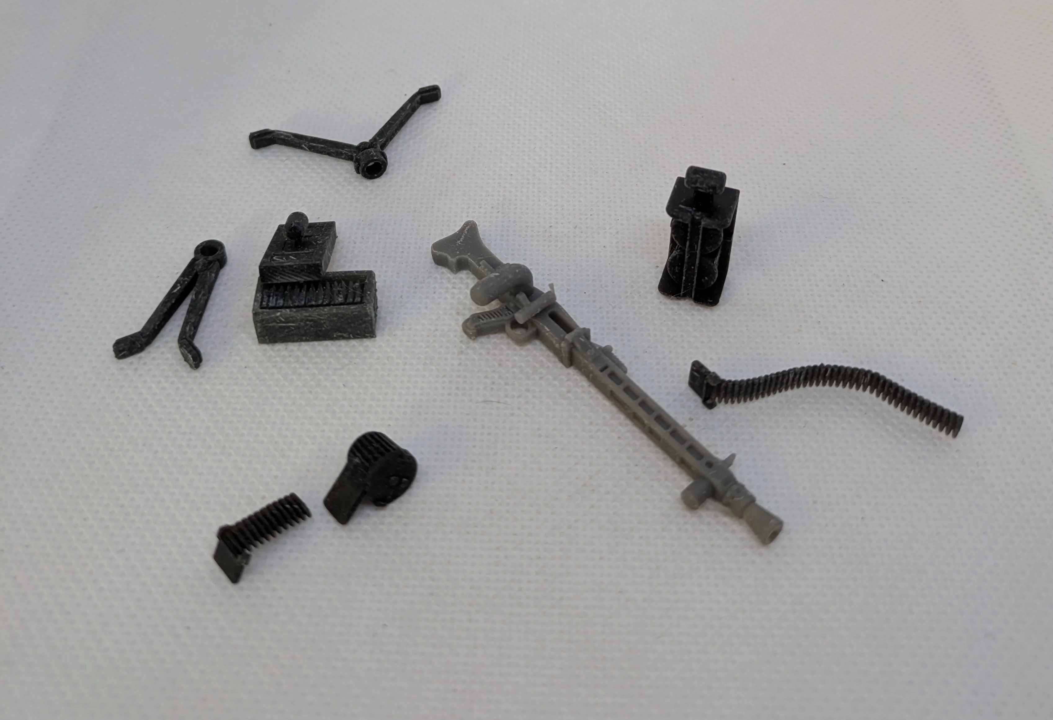 custom WW2 Playmobil (thème historique 1939-1945) - 1 MG 42 Allemand à peindre