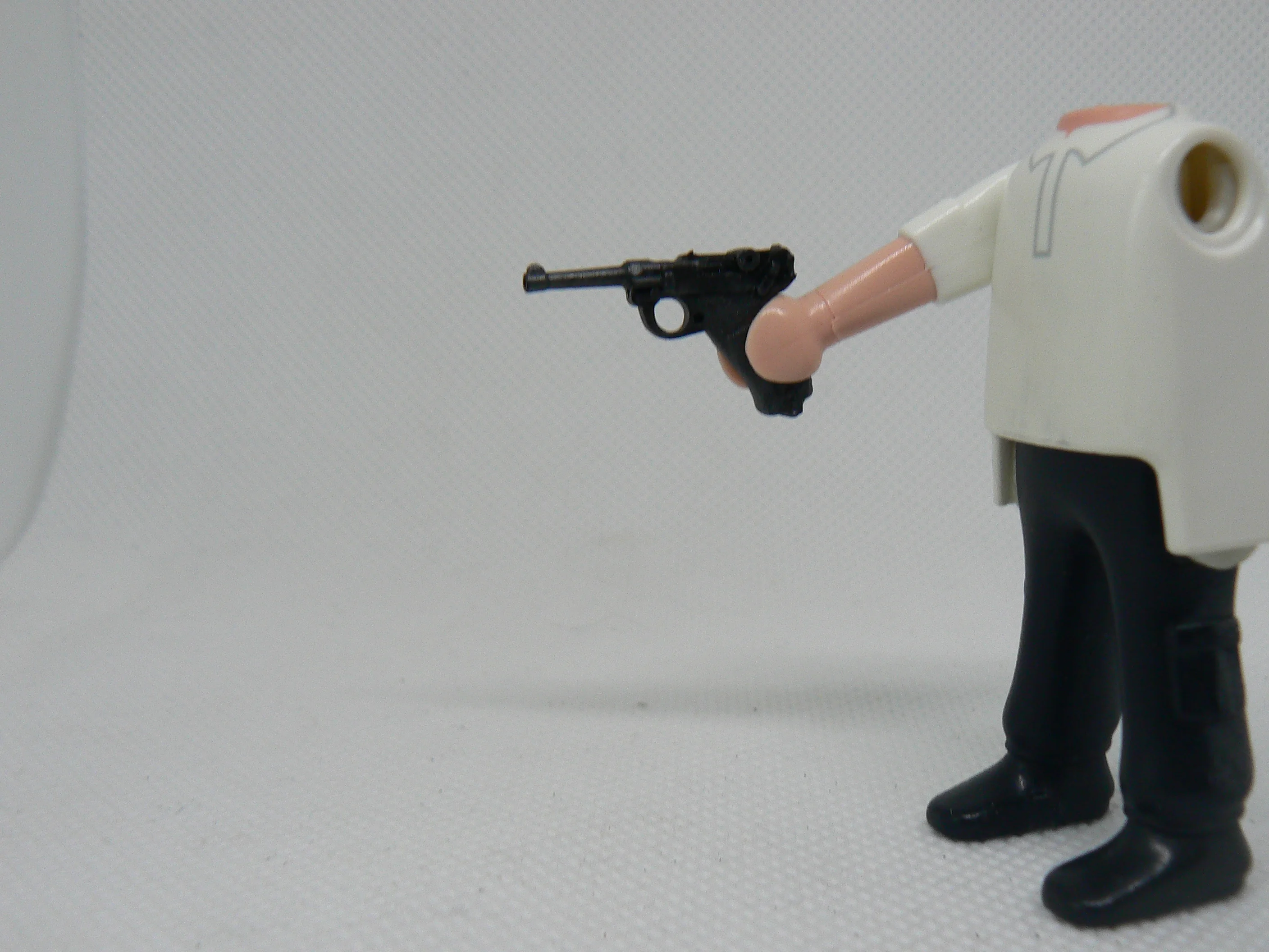 custom WW2 Playmobil (thème historique 1939-1945) - 2 pistolet Luger Allemand