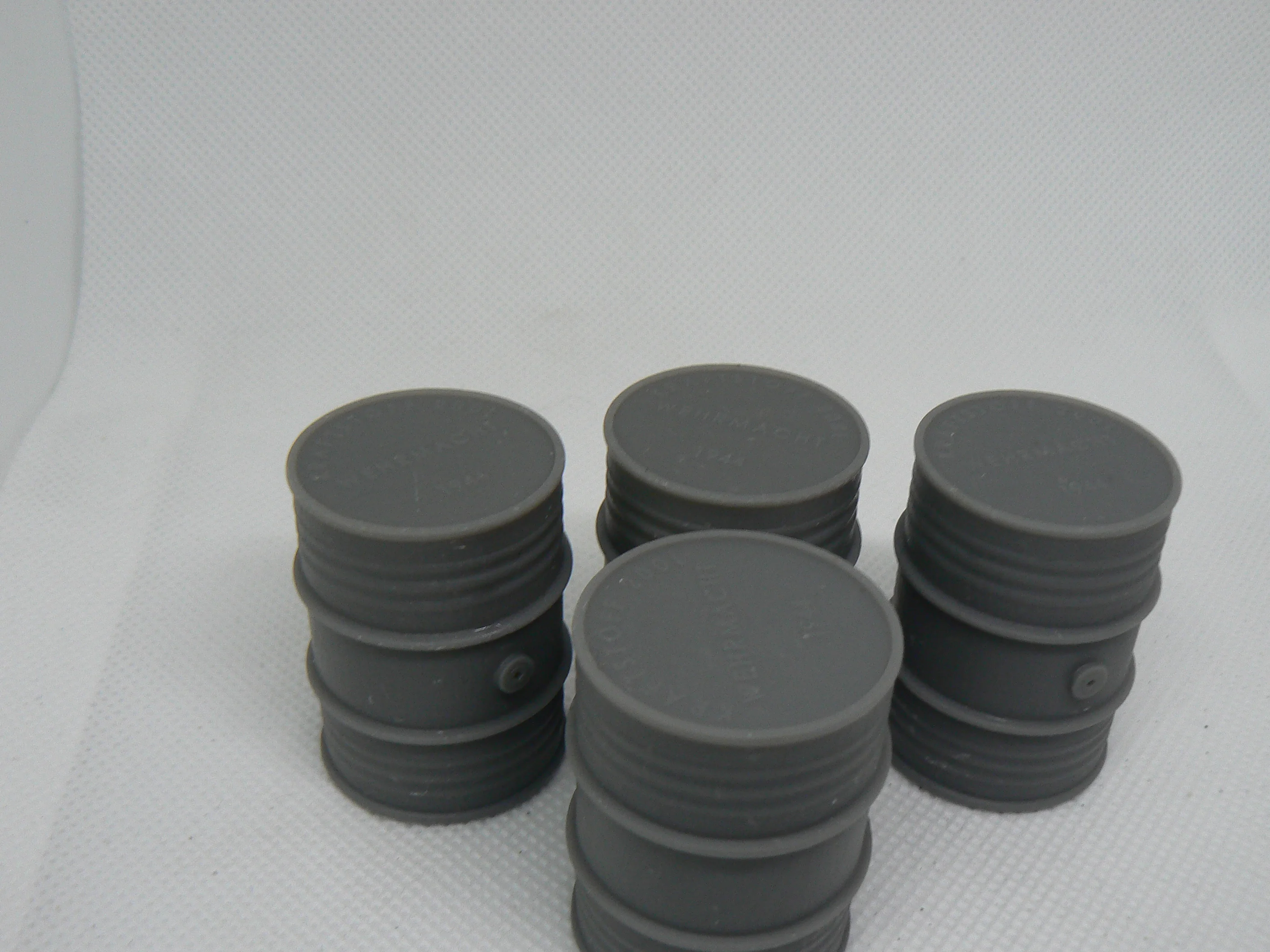 custom WW2 Playmobil (thème historique 1939-1945) - 4 bidons essence Allemand