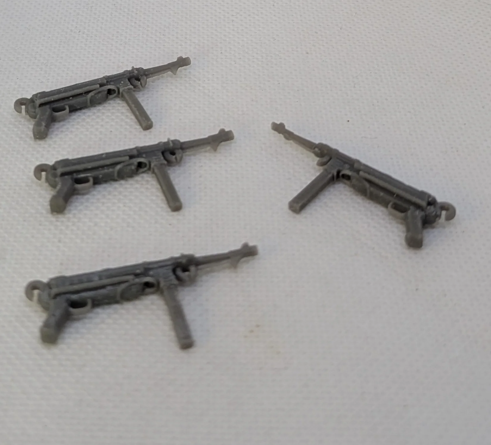 custom WW2 Playmobil (thème historique 1939-1945) - 4 MP 40 Allemand