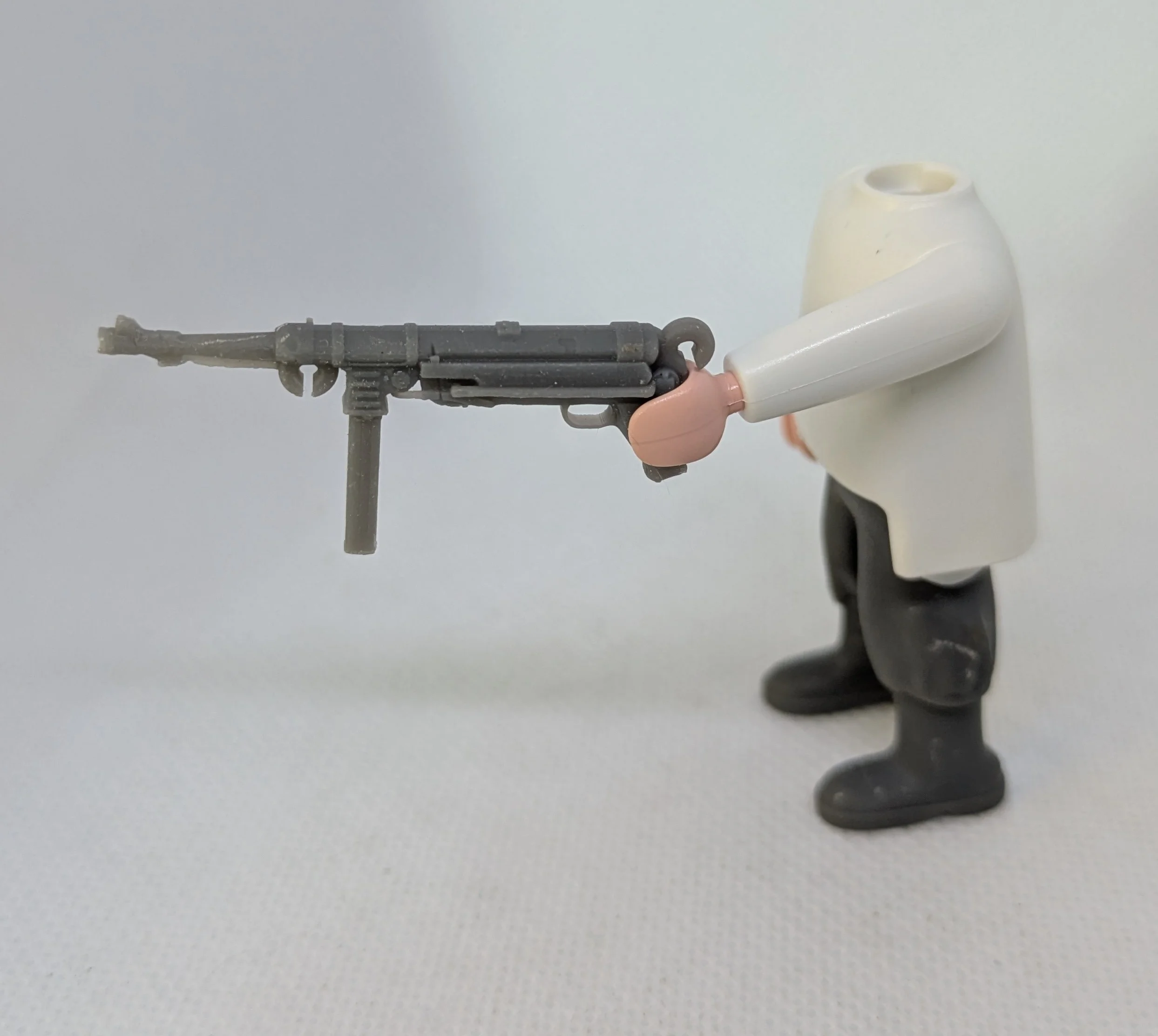 custom WW2 Playmobil (thème historique 1939-1945) - 4 MP 40 Allemand