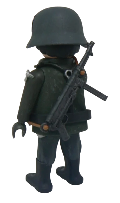 custom WW2 Playmobil (thème historique 1939-1945) - 4 MP 40 Allemand