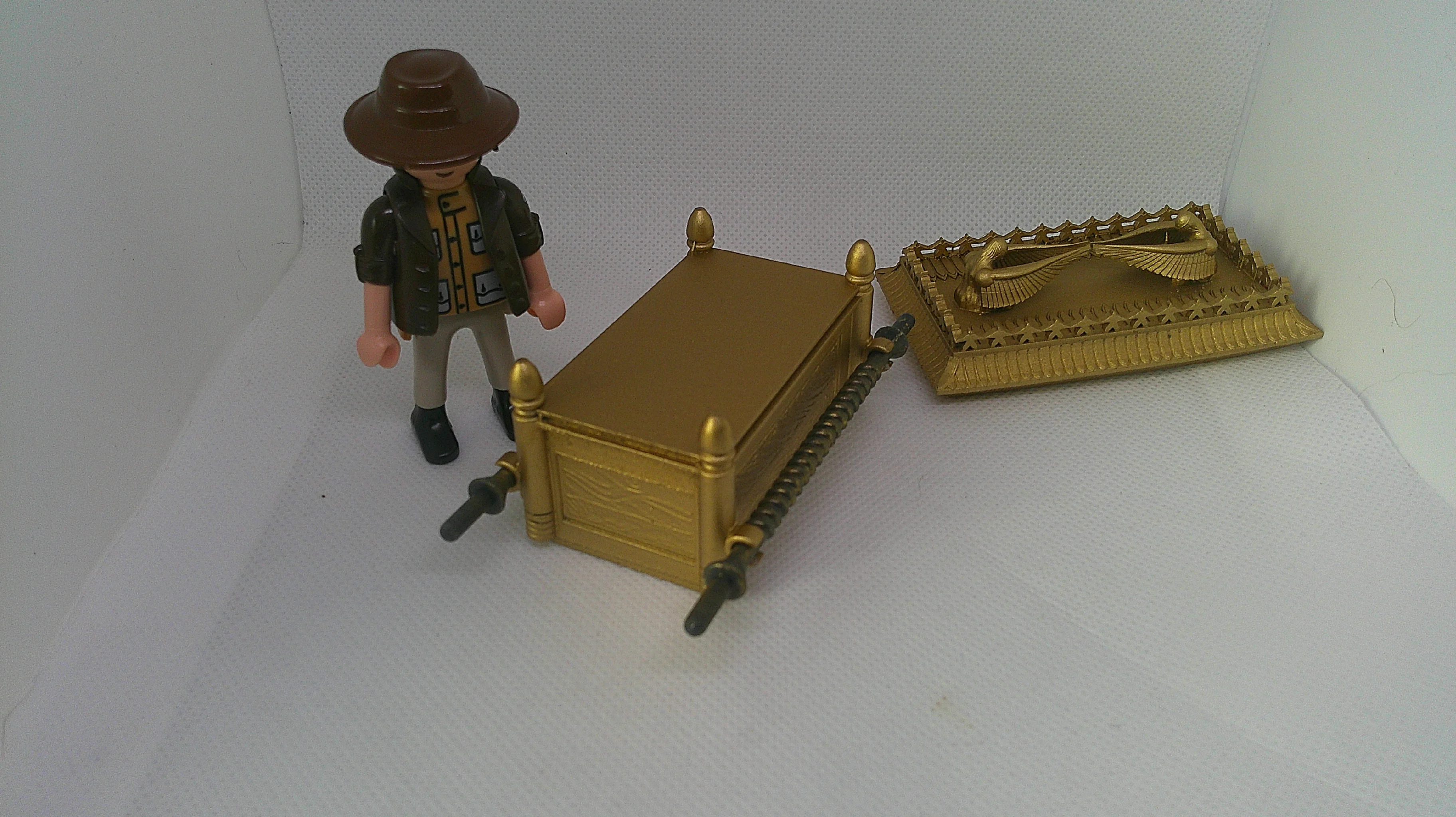 Custom Cinéma Playmobil en 3D - Indiana Jones - Arche d'Alliance sans personnage