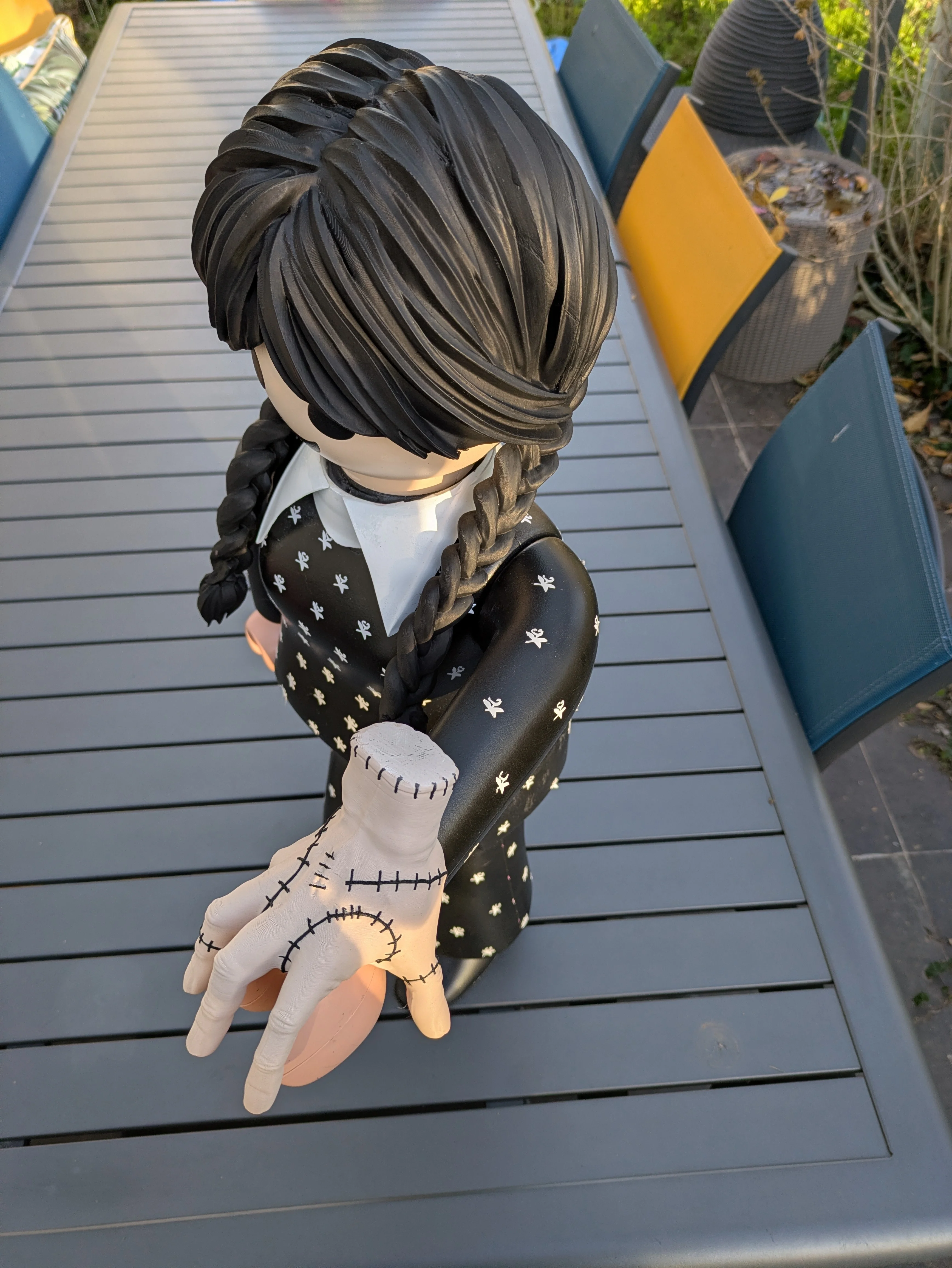 Playmobil customisé XXL Mercredi Adams