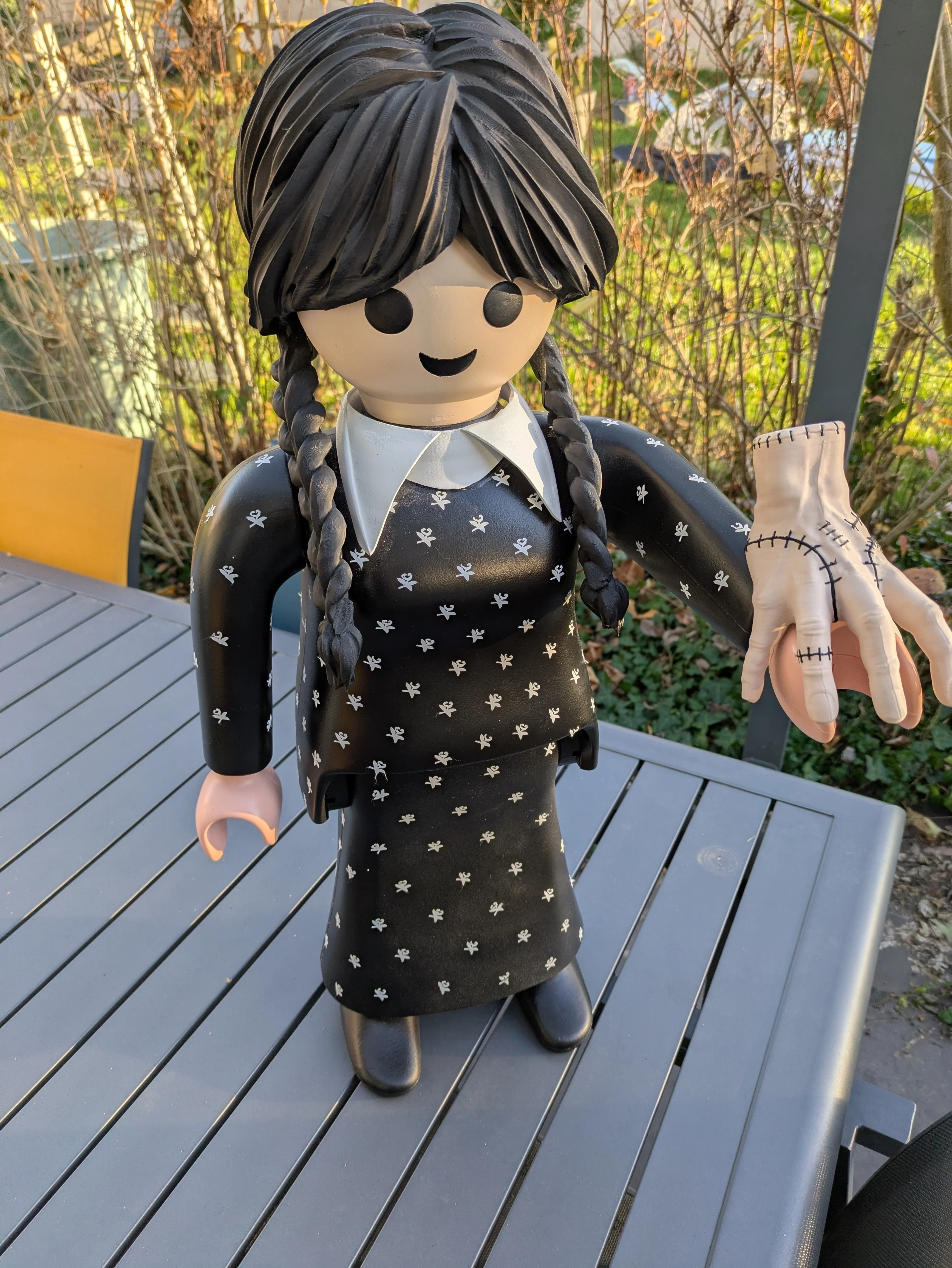 Playmobil customisé XXL Mercredi Adams