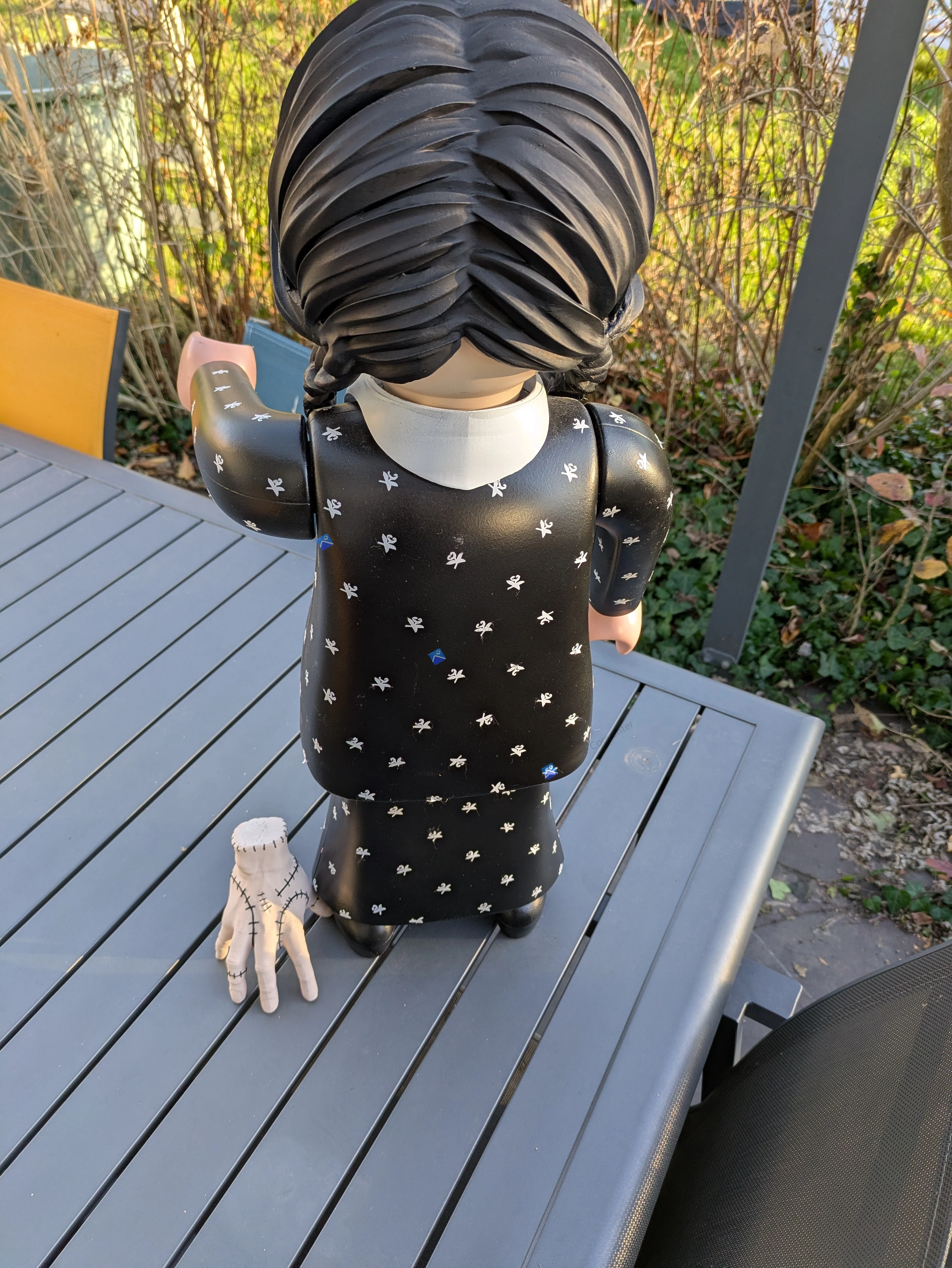 Playmobil customisé XXL Mercredi Adams