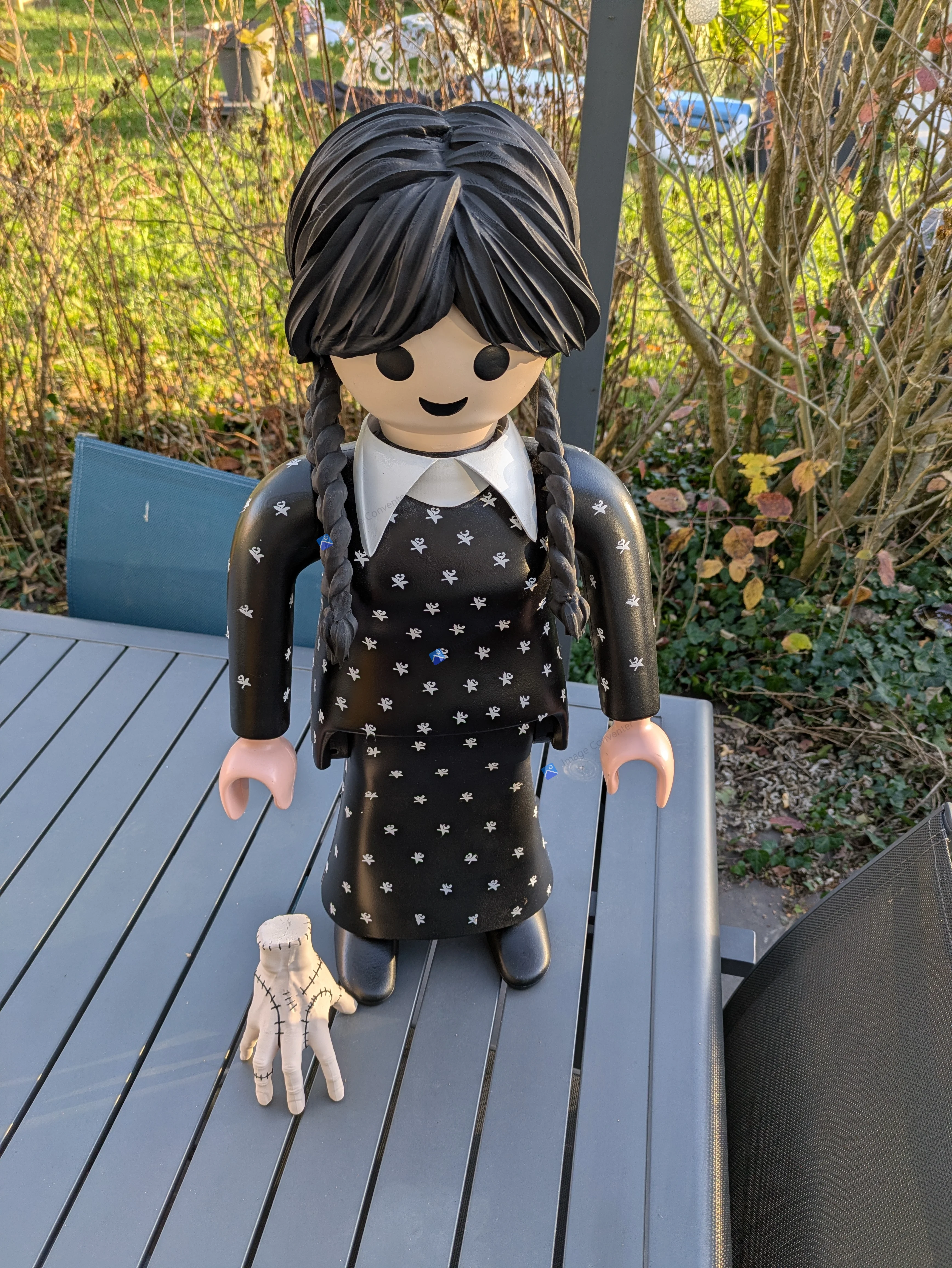 Playmobil customisé XXL Mercredi Adams